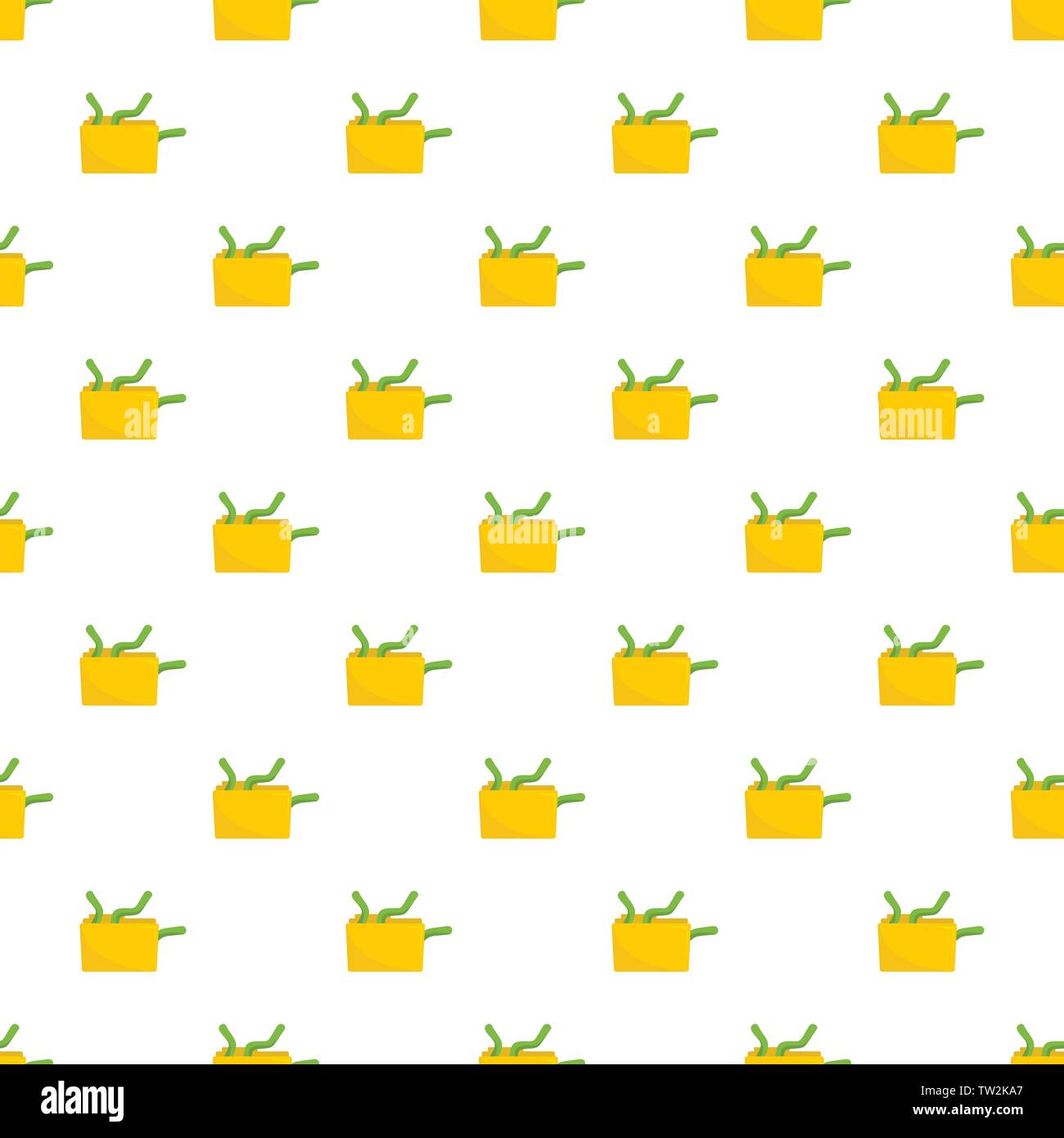 Worm in file pattern seamless vector repeat for any web design Stock Vector