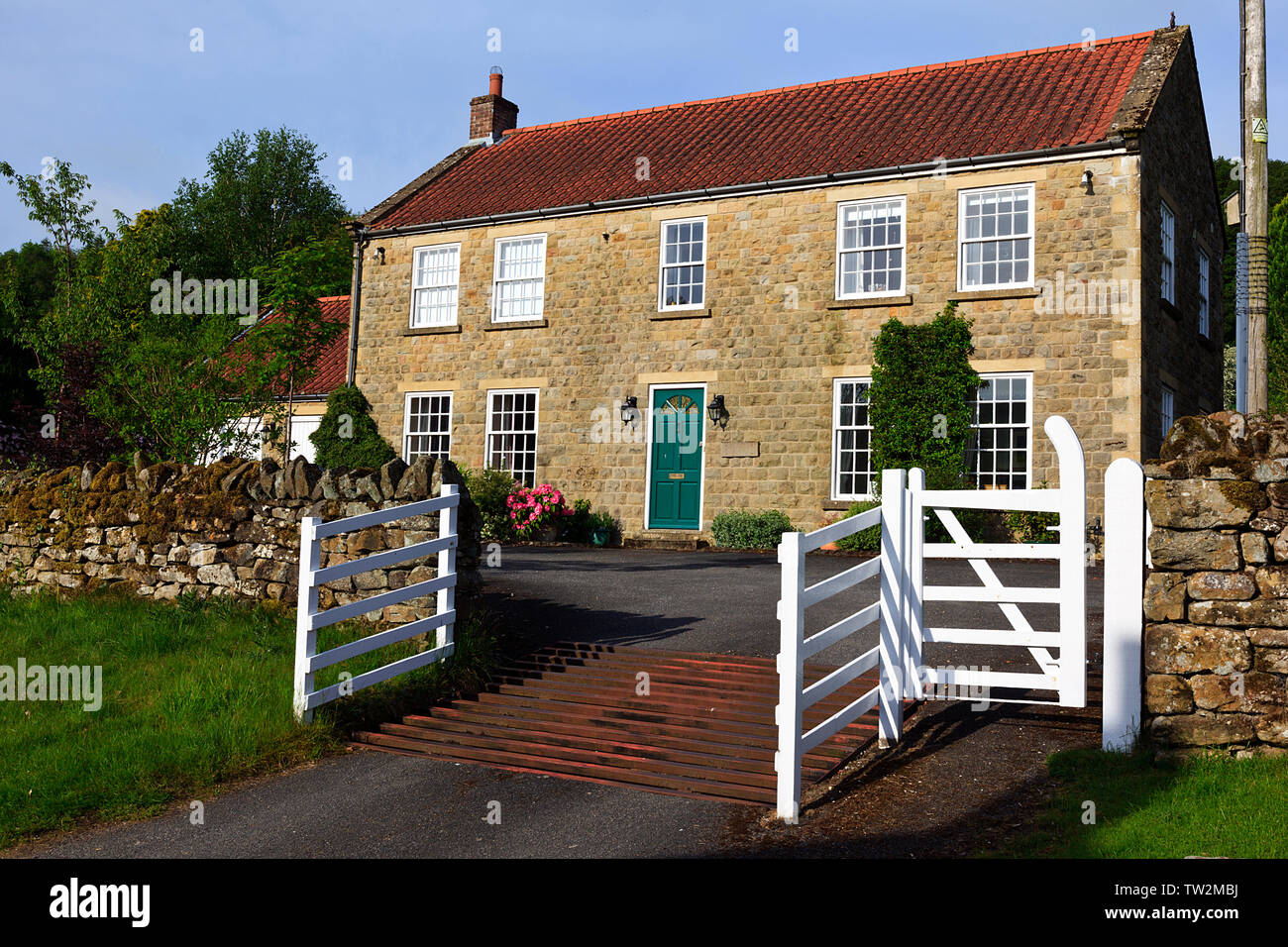 York Stone House in HuttonleHole village on the edge of North York