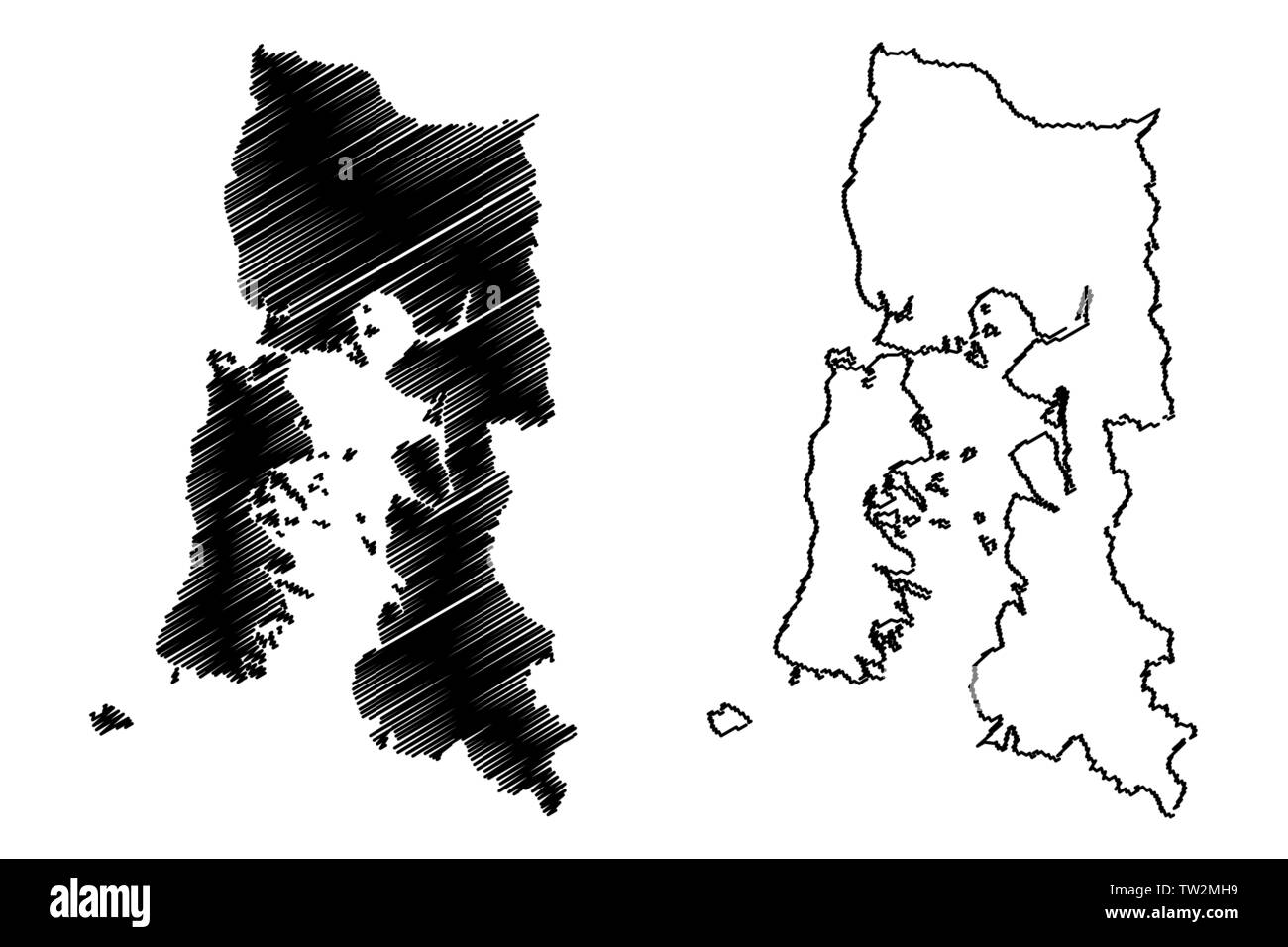 Los Lagos Chile Map Los Lagos Region (Republic Of Chile, Administrative Divisions Of Chile) Map  Vector Illustration, Scribble Sketch Los Lagos Map Stock Vector Image & Art  - Alamy