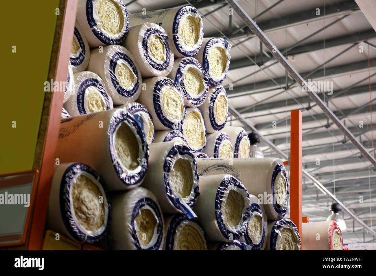 Building materials in wholesale warehouse Stock Photo Alamy