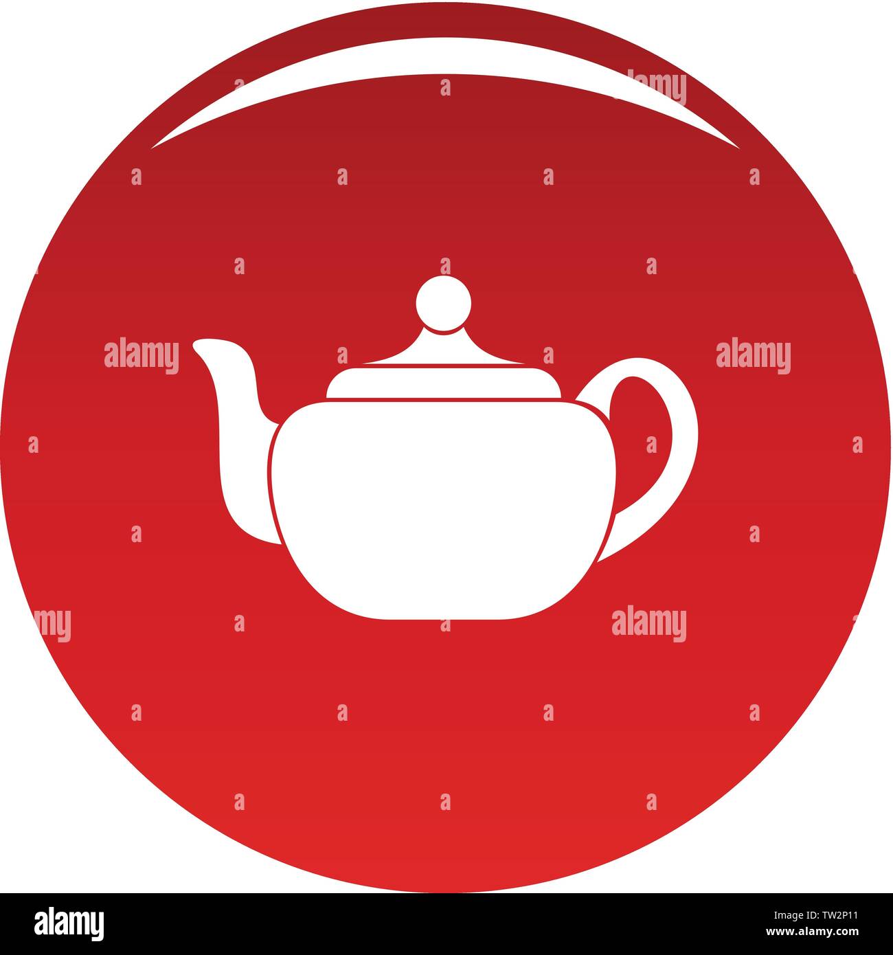 Small teapot icon. Simple illustration of small teapot vector icon for ...