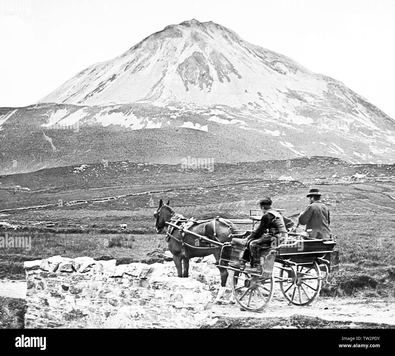 Mount Errigal, Donegal, Ireland Stock Photo
