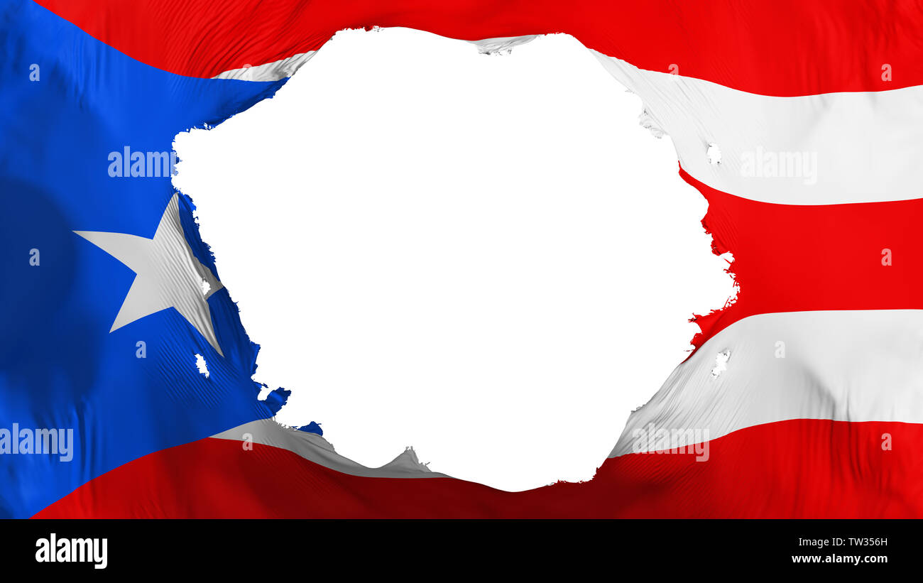 Torn Puerto Rico Flag High Resolution Stock Photography And Images Alamy