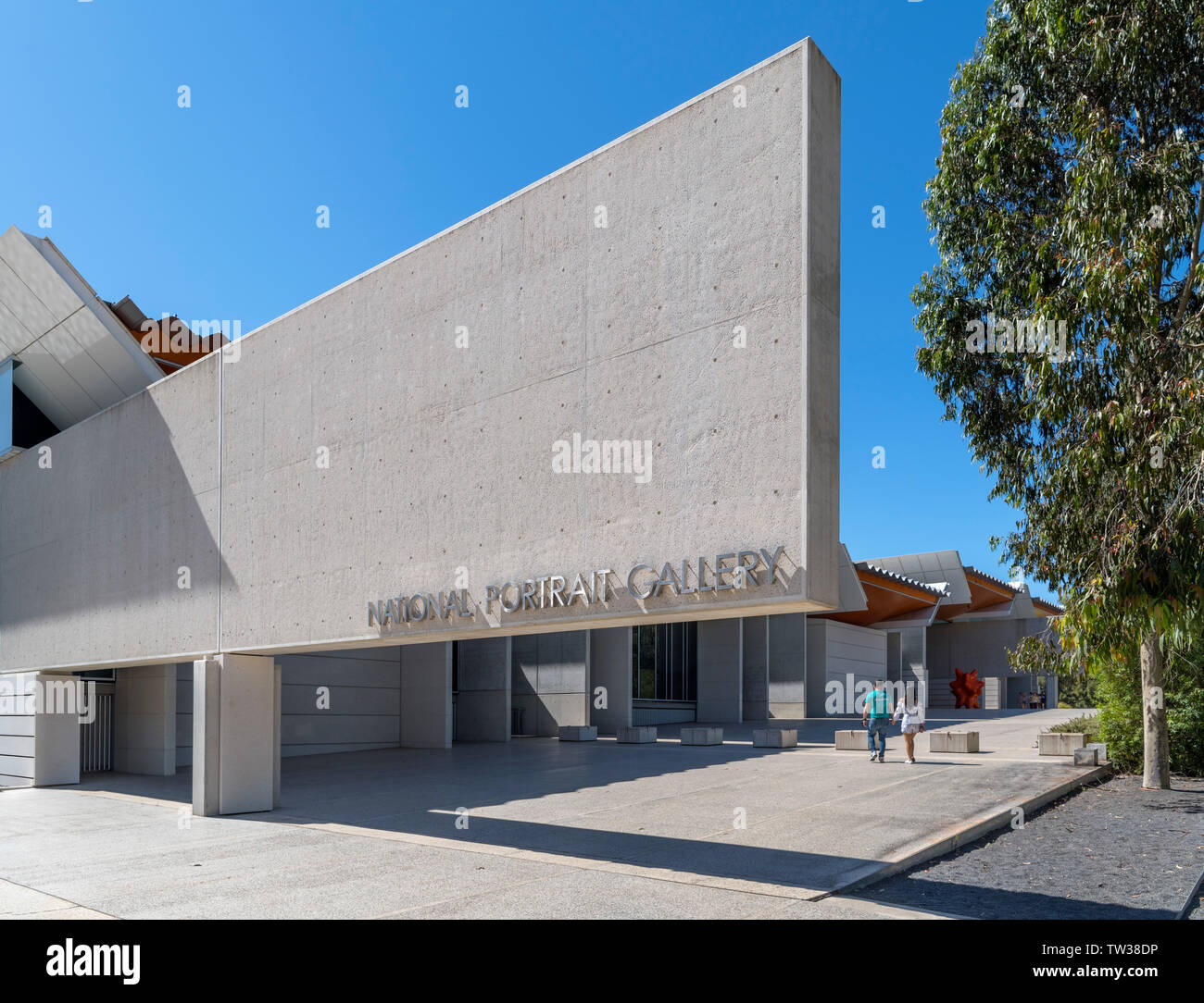 The Australian National Portrait Gallery, Canberra, Australian Capital Territory, Australia Stock Photo