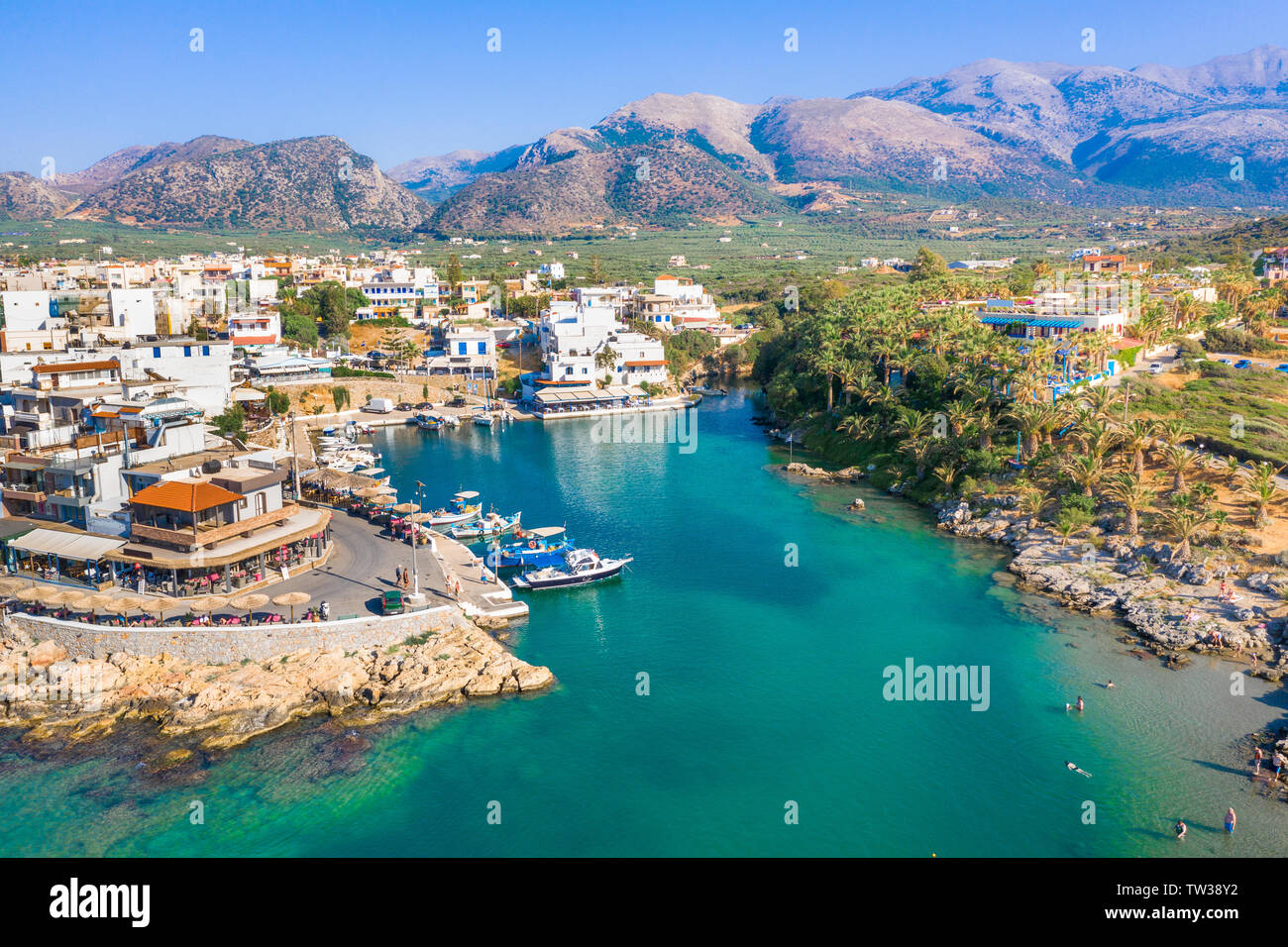 Sisi crete greece hi-res stock photography and images - Alamy
