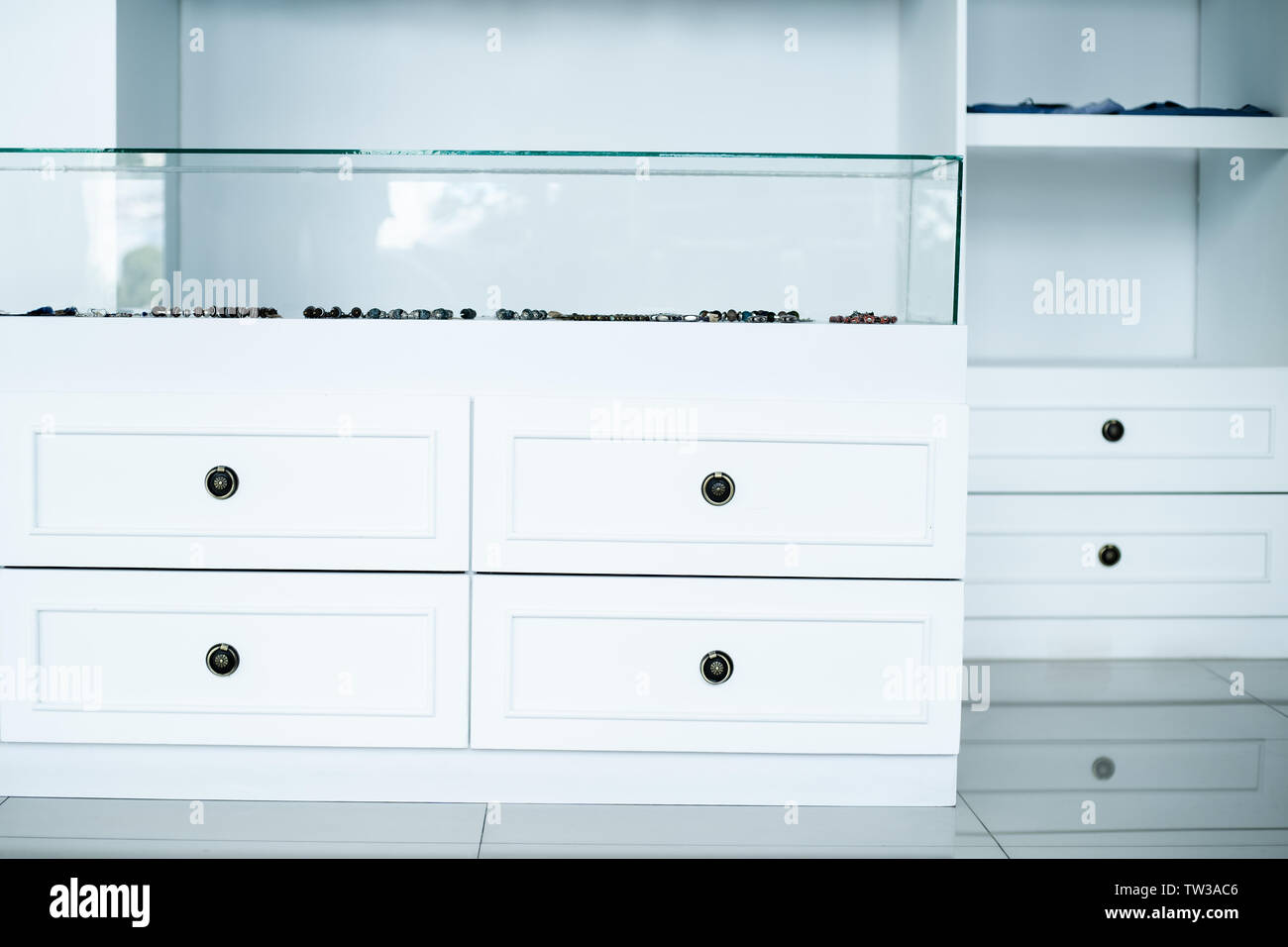 White Wardrobe Chest Of Drawers Interior Dressing Room Store