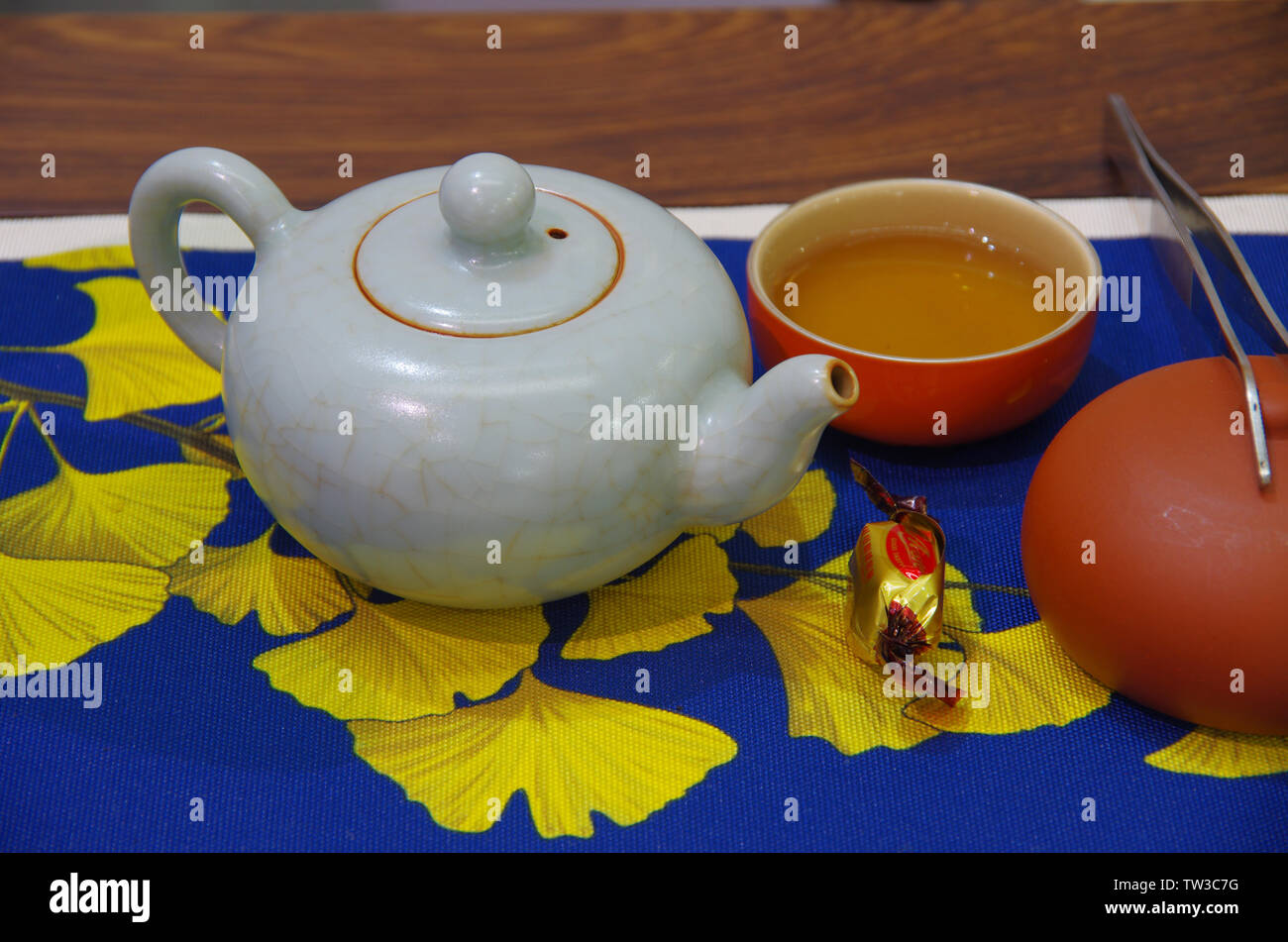 Still life tea ceremony Stock Photo Alamy