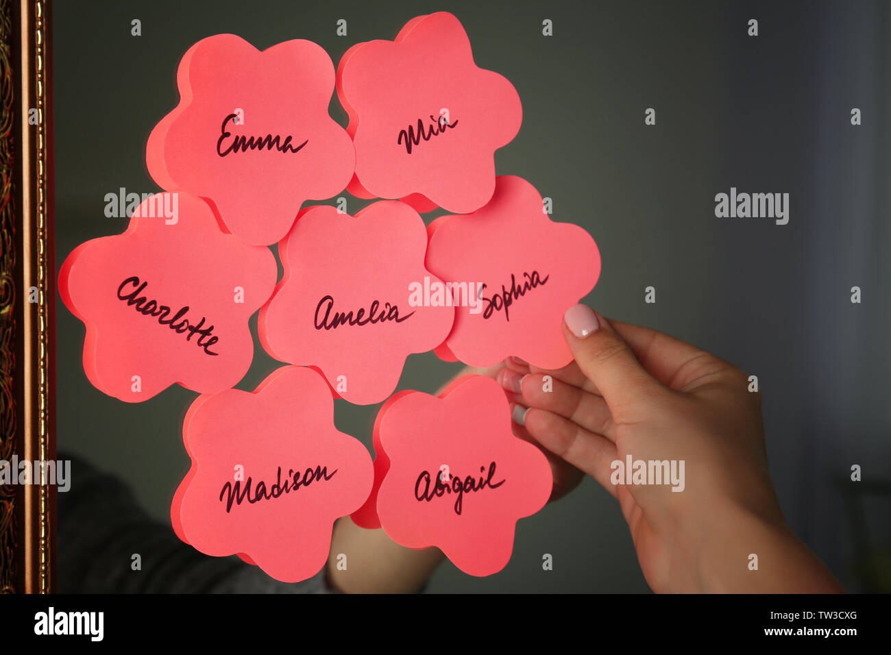 Mirror Stickers High Resolution Stock Photography And Images Alamy