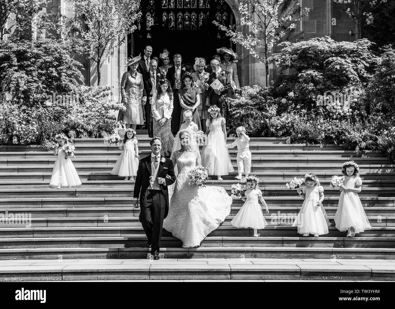 lady gabriella kingston wedding dress Official photographs from the wedding of Lady Gabriella Windsor and Mr  Thomas Kingston
