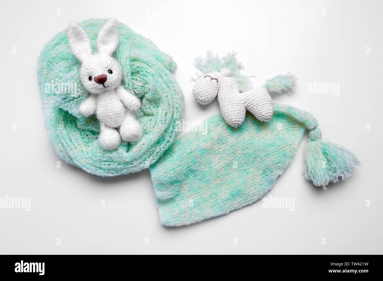 handmade knitted toys