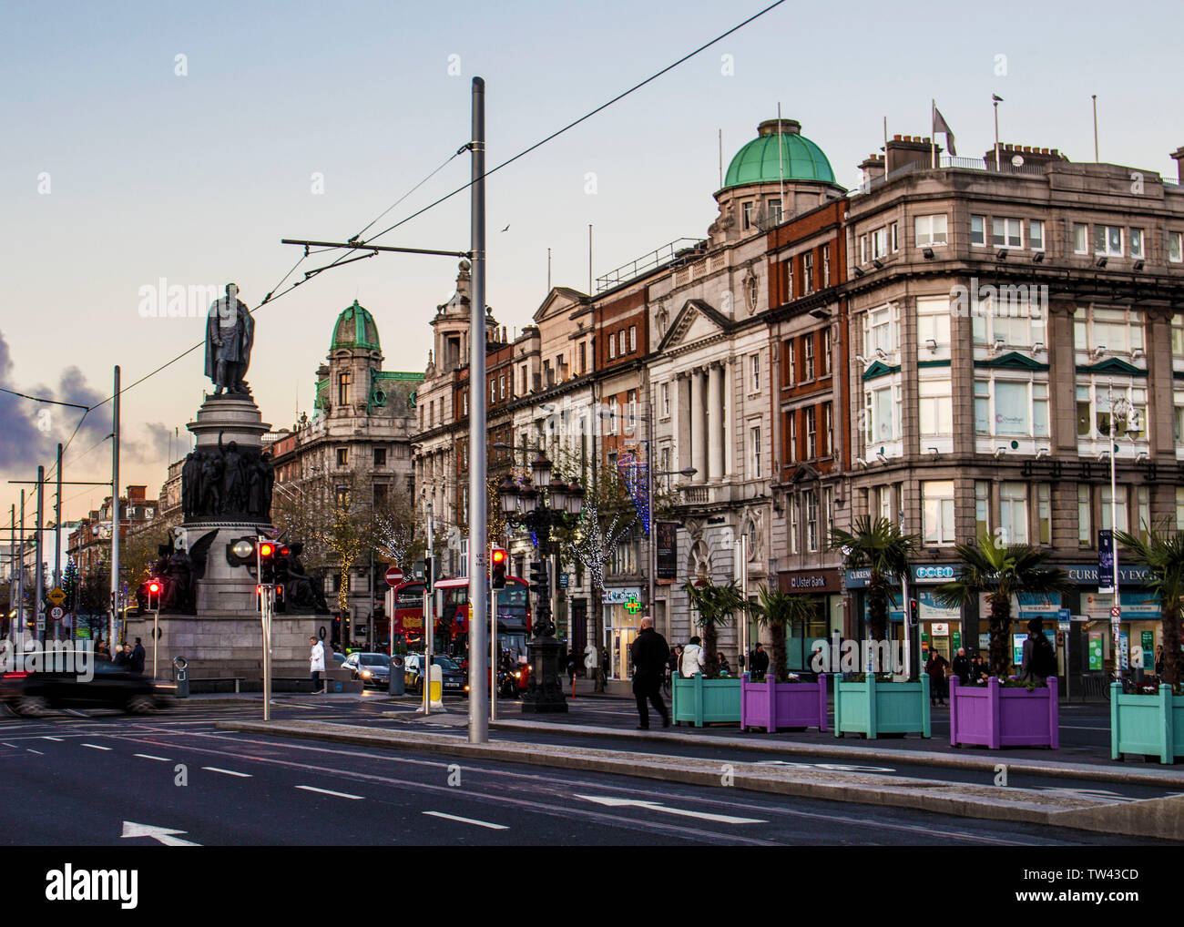 Dublin O'Connor sculpture Stock Photo Alamy