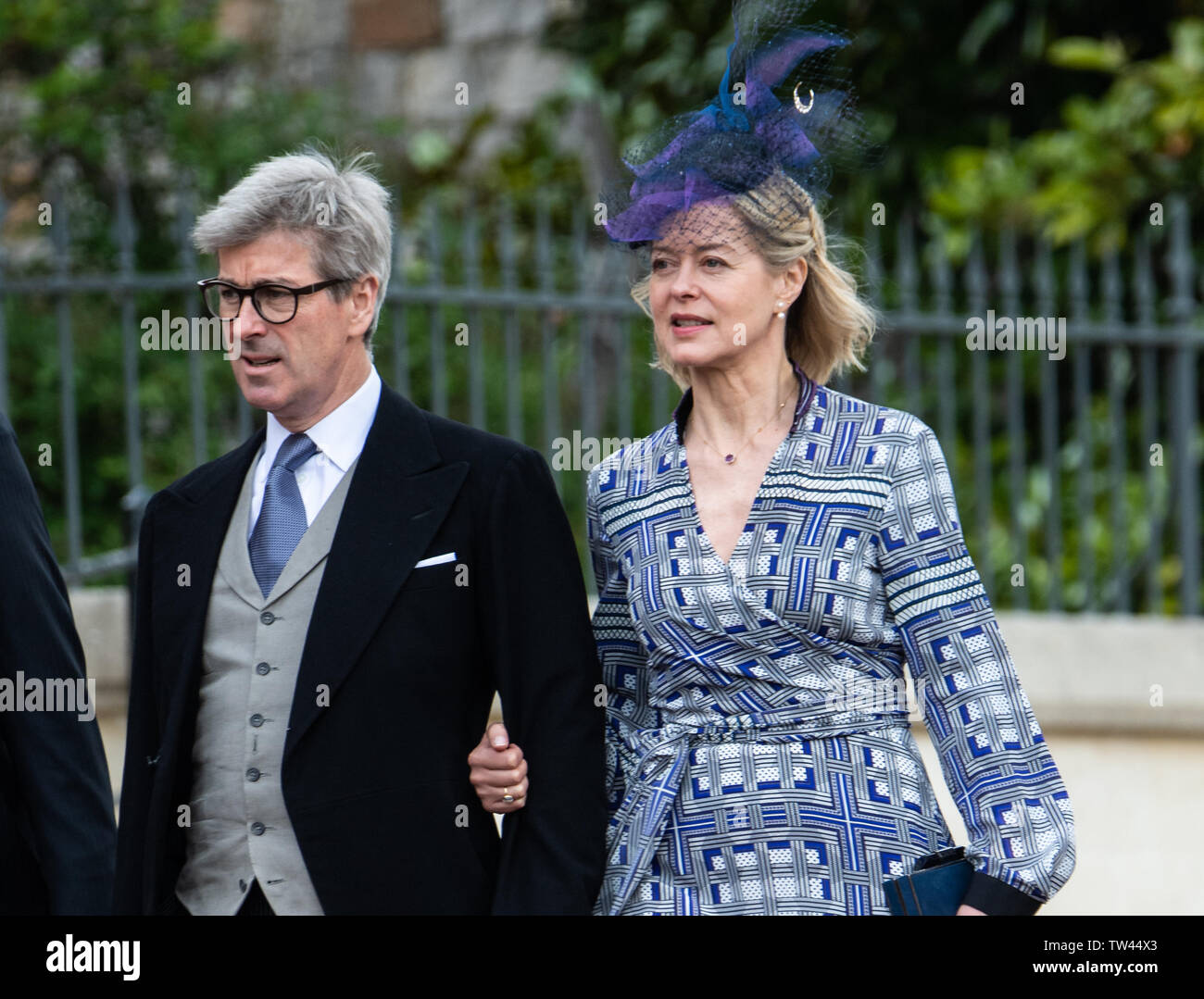 The wedding of Lady Gabriella Windsor and Thomas Kingston at St. George's Chapel, Windsor Featuring: Lady Helen Taylor, Timothy Taylor Where: Windsor, United Kingdom When: 18 May 2019 Credit: John Rainford/WENN Stock Photo