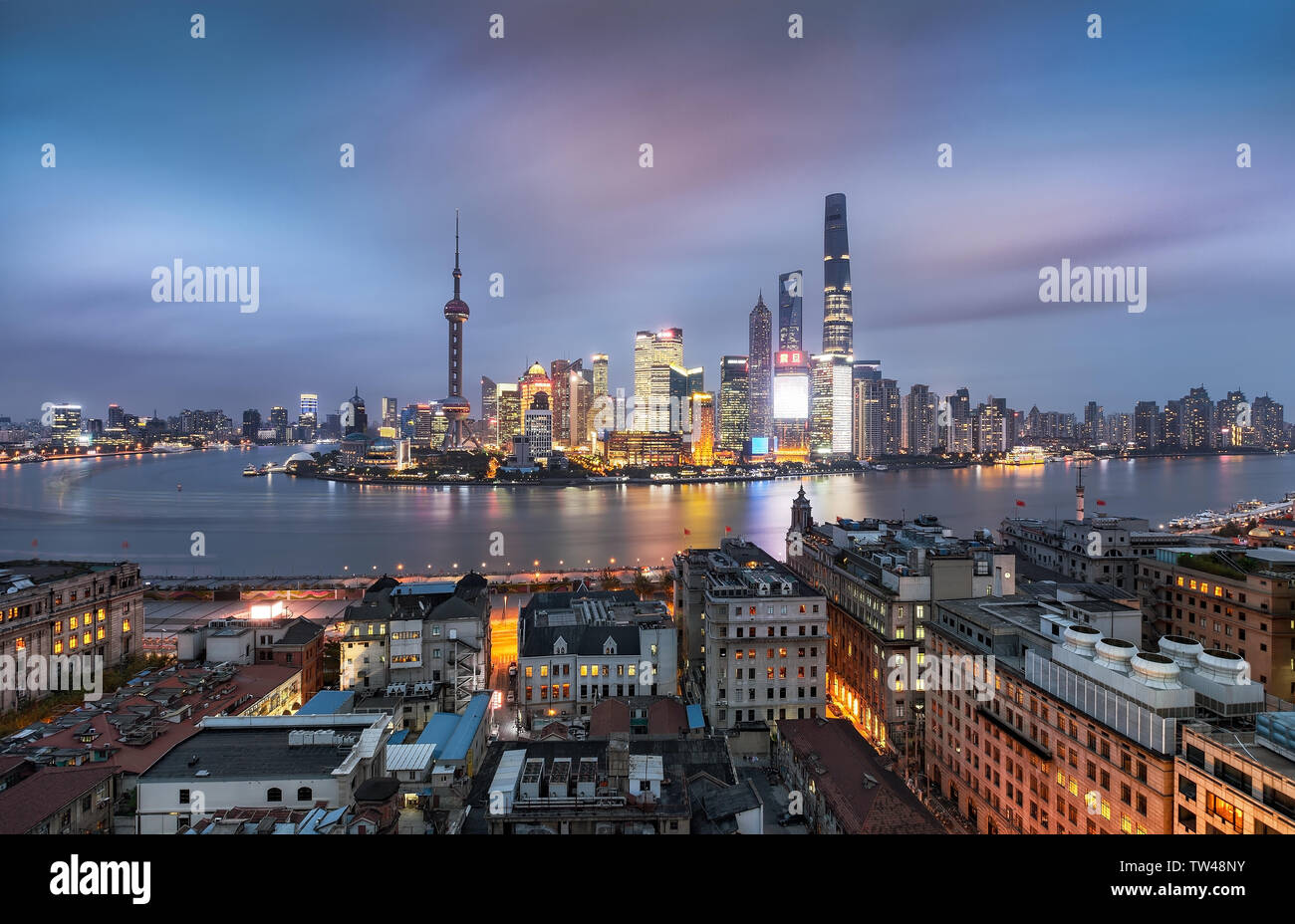 Famous scenic spots in shanghai hi-res stock photography and images - Alamy