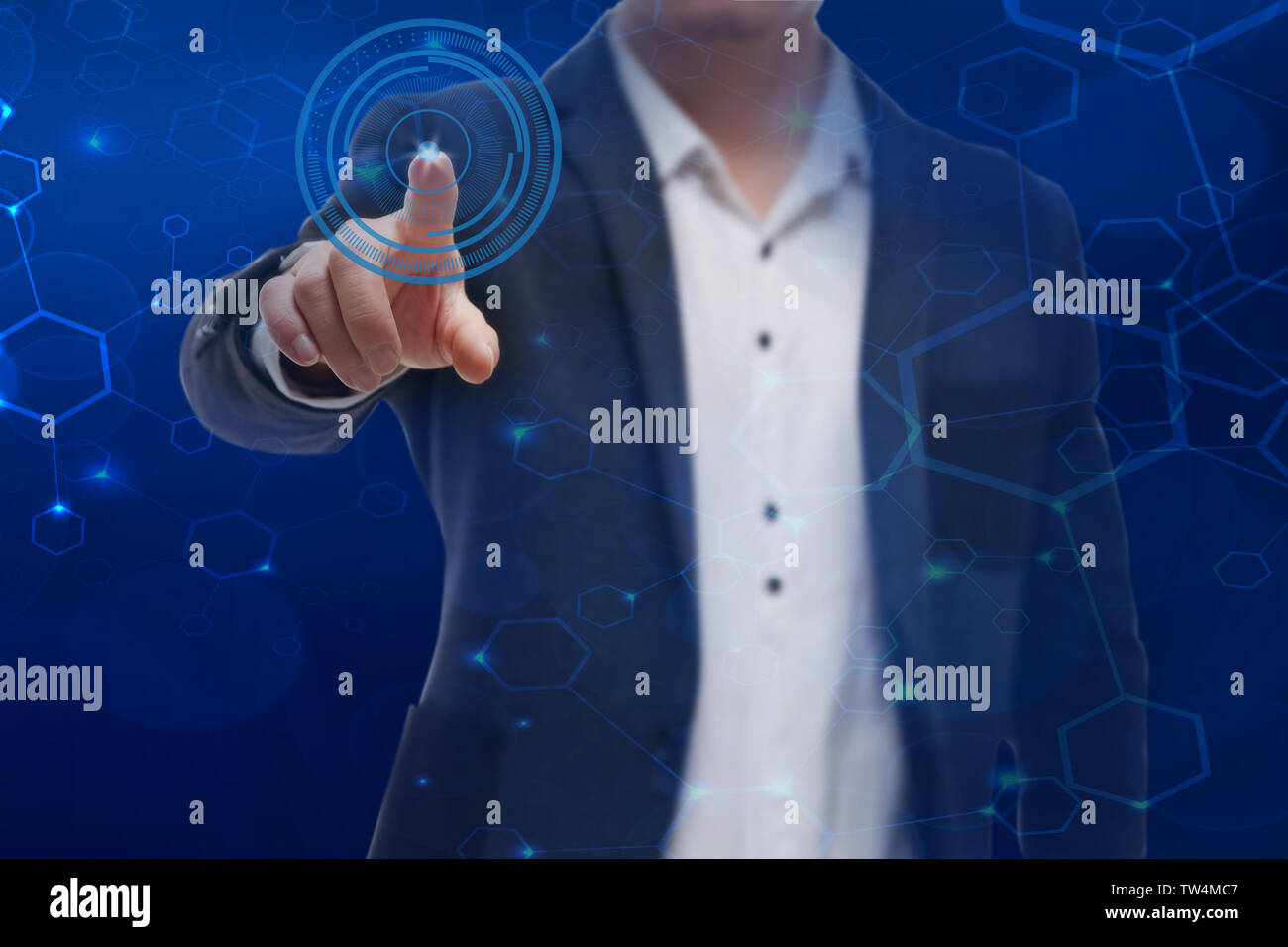 A business man in a suit Stock Photo - Alamy