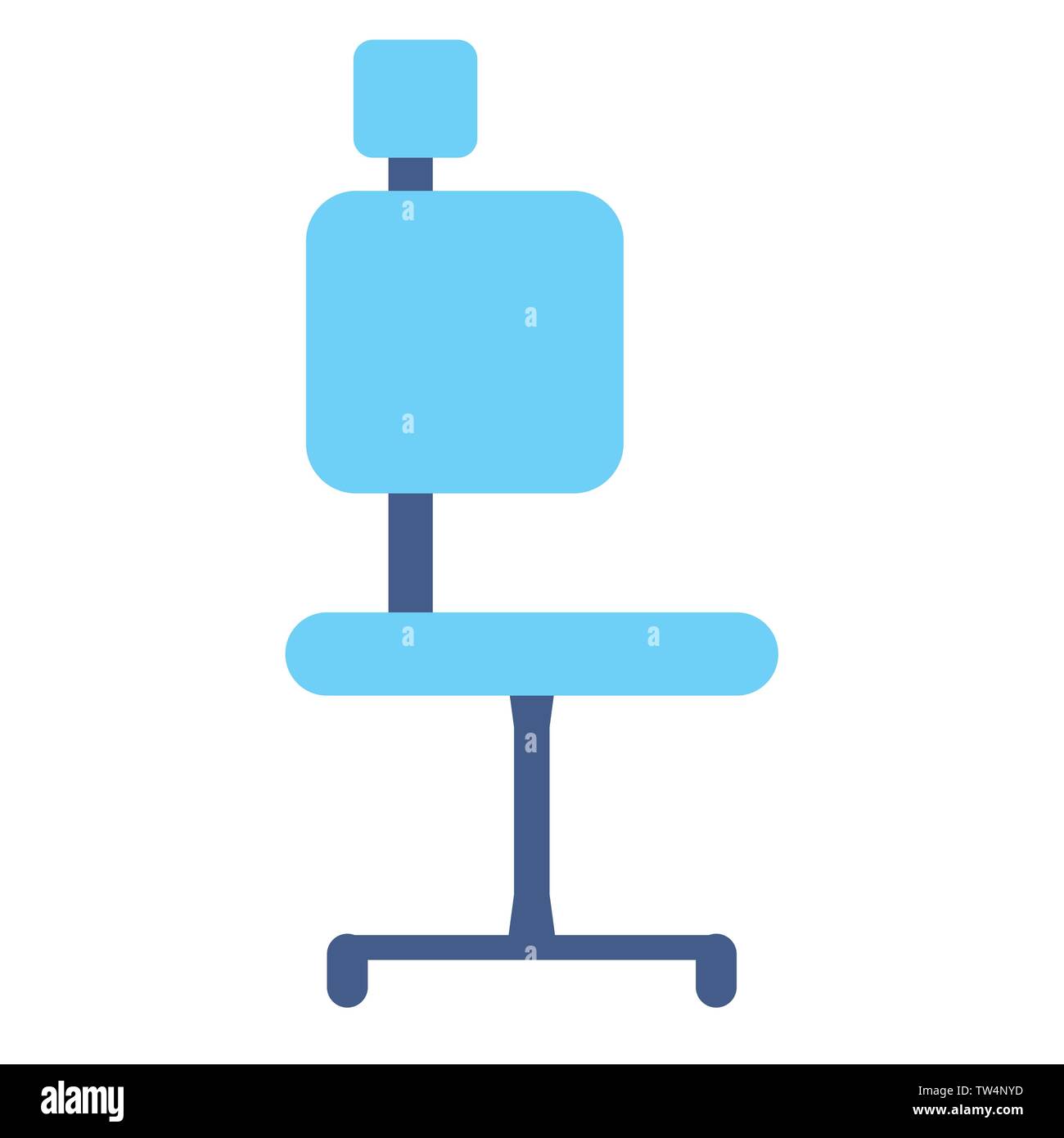 office chair furniture on white background Stock Vector Image & Art - Alamy