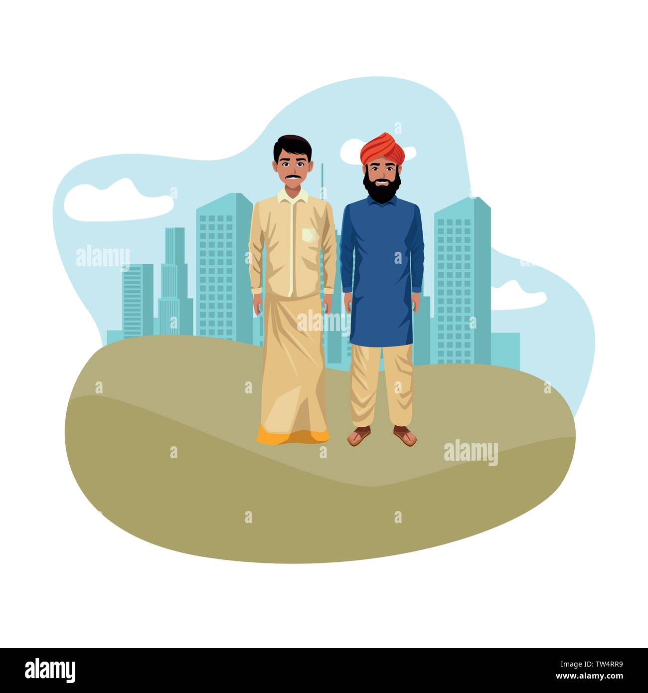 indian men avatar cartoon character Stock Vector Image & Art - Alamy