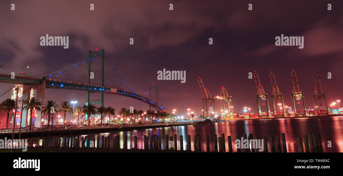 Vincent Thomas Bridge Hi res Stock Photography And Images Alamy