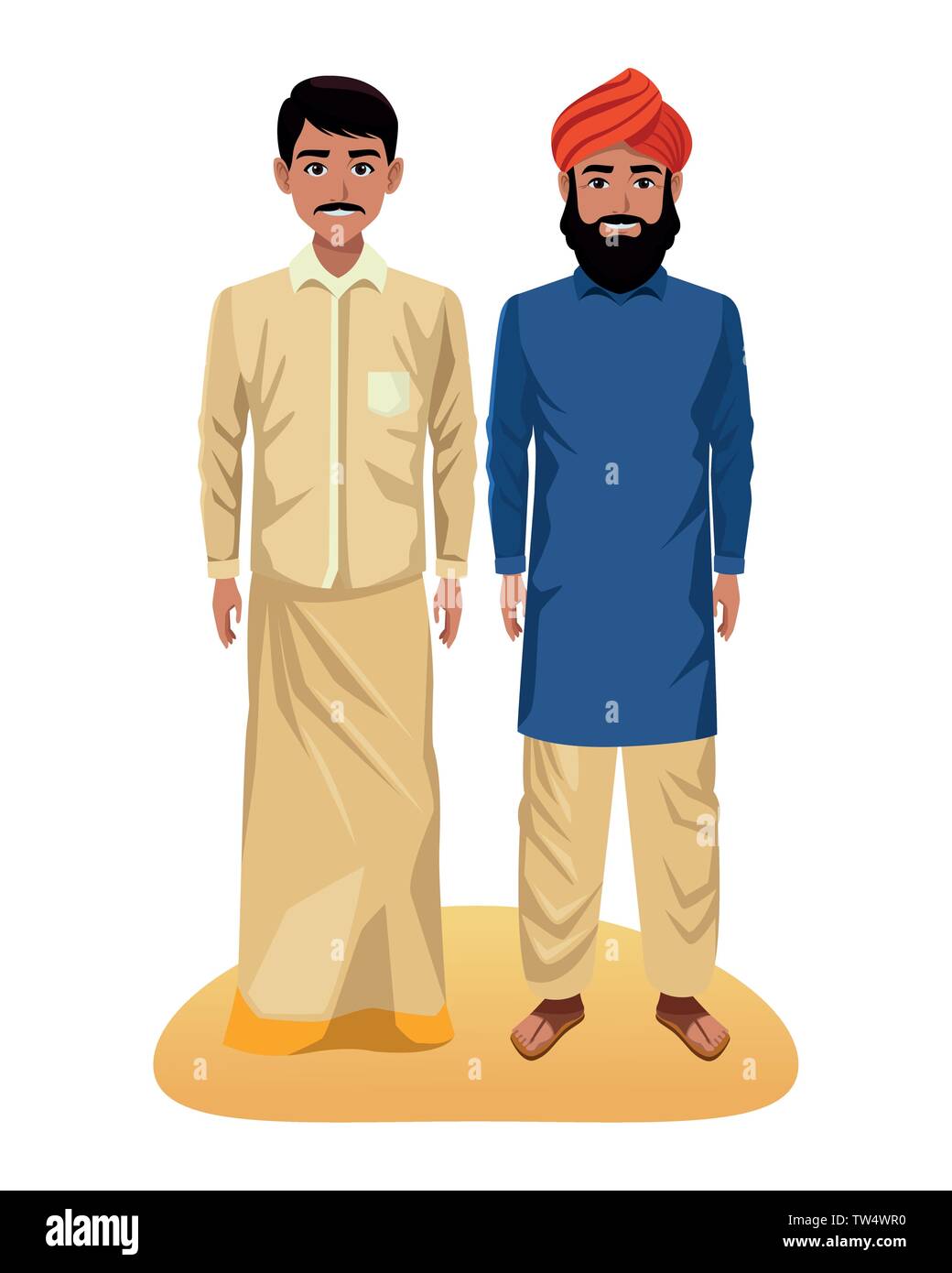 indian men avatar cartoon character Stock Vector Image & Art - Alamy