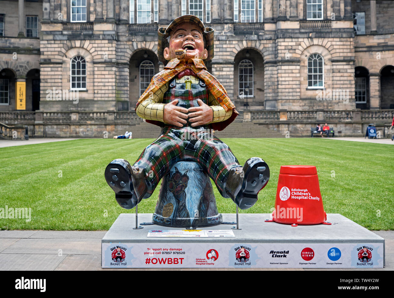 2019 oor wullie big bucket trail hires stock photography and images
