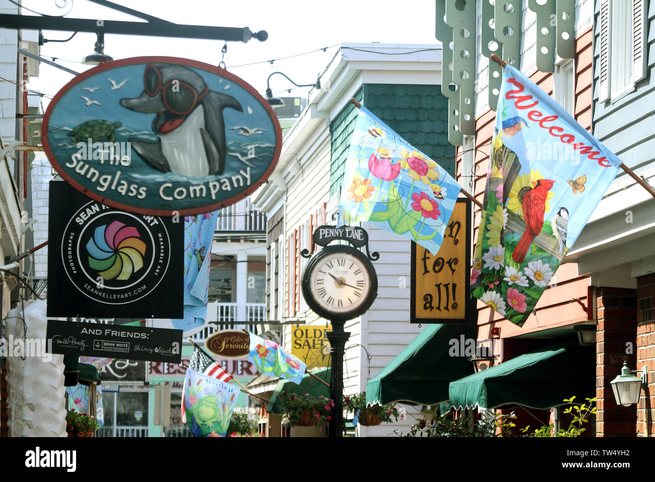 Rehoboth beach boardwalk hires stock photography and images Alamy