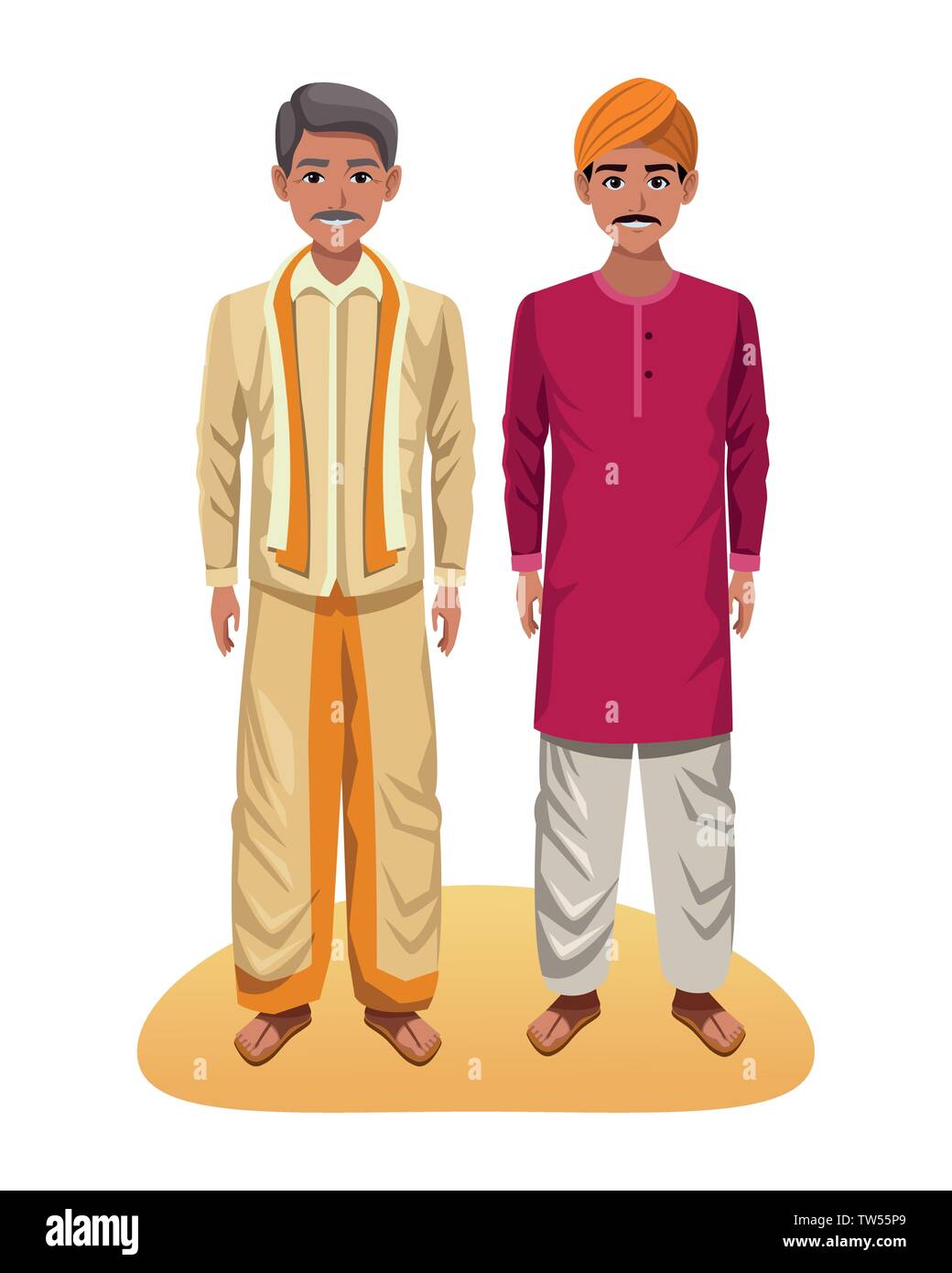 indian men avatar cartoon character Stock Vector Image & Art - Alamy