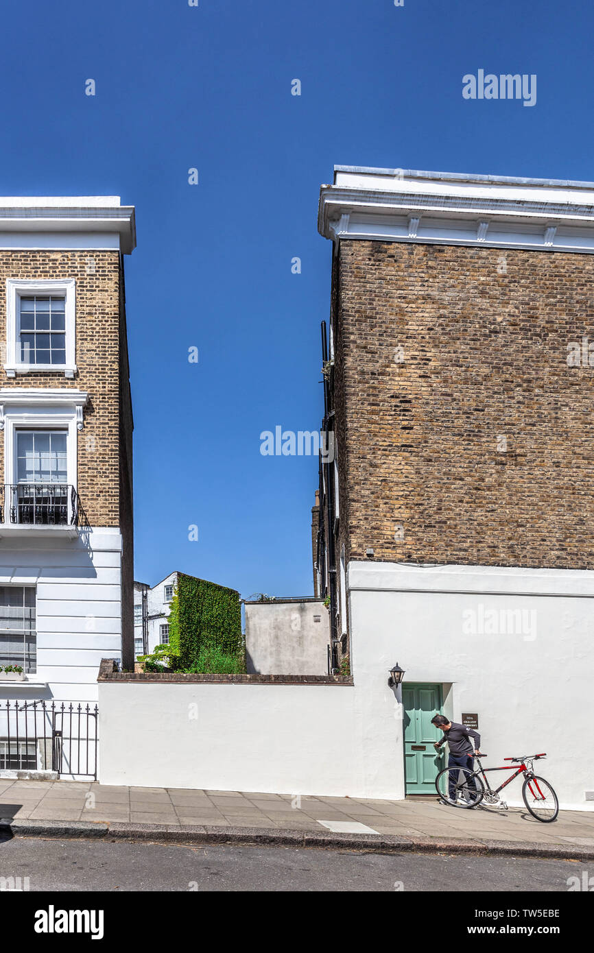 Rothwell Street architecture, Primrose Hill, London, NW1, England, UK ...