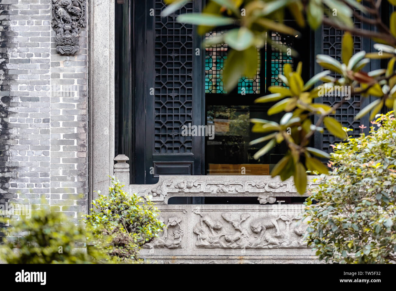 Chen Jia Temple in Guangzhou Stock Photo