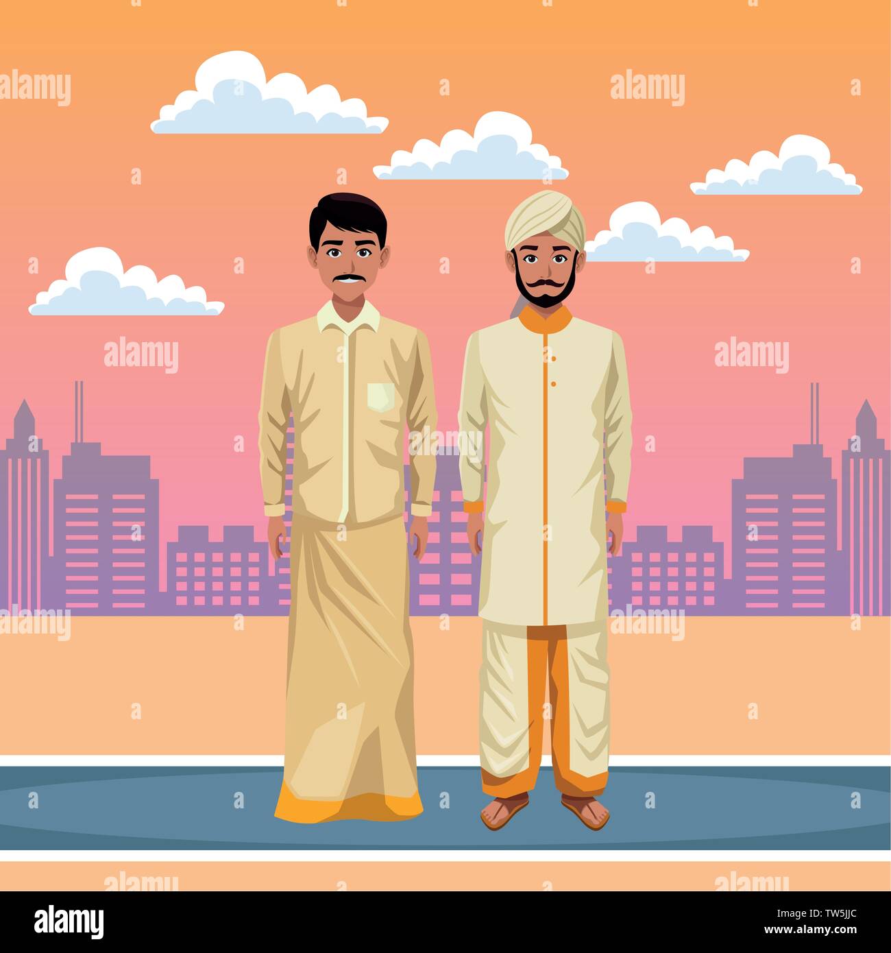 indian men avatar cartoon character Stock Vector Image & Art - Alamy