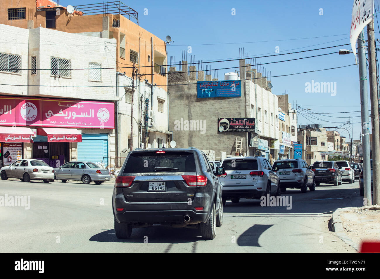Jordan, Middle East, motorcades, vehicles, deserts, deserts, Gobi ...