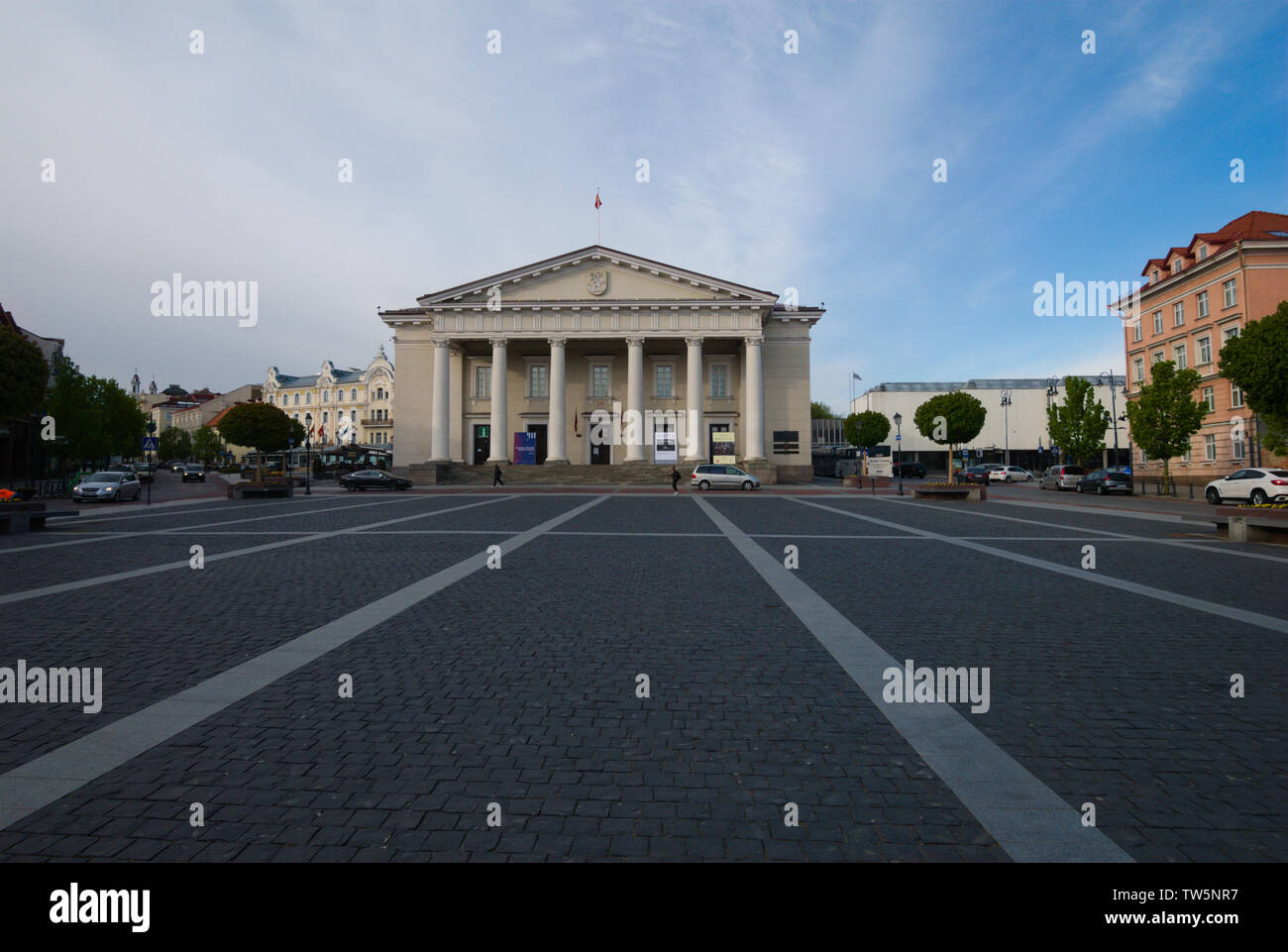 City Hall in Vilnius, Lithuania Stock Photo