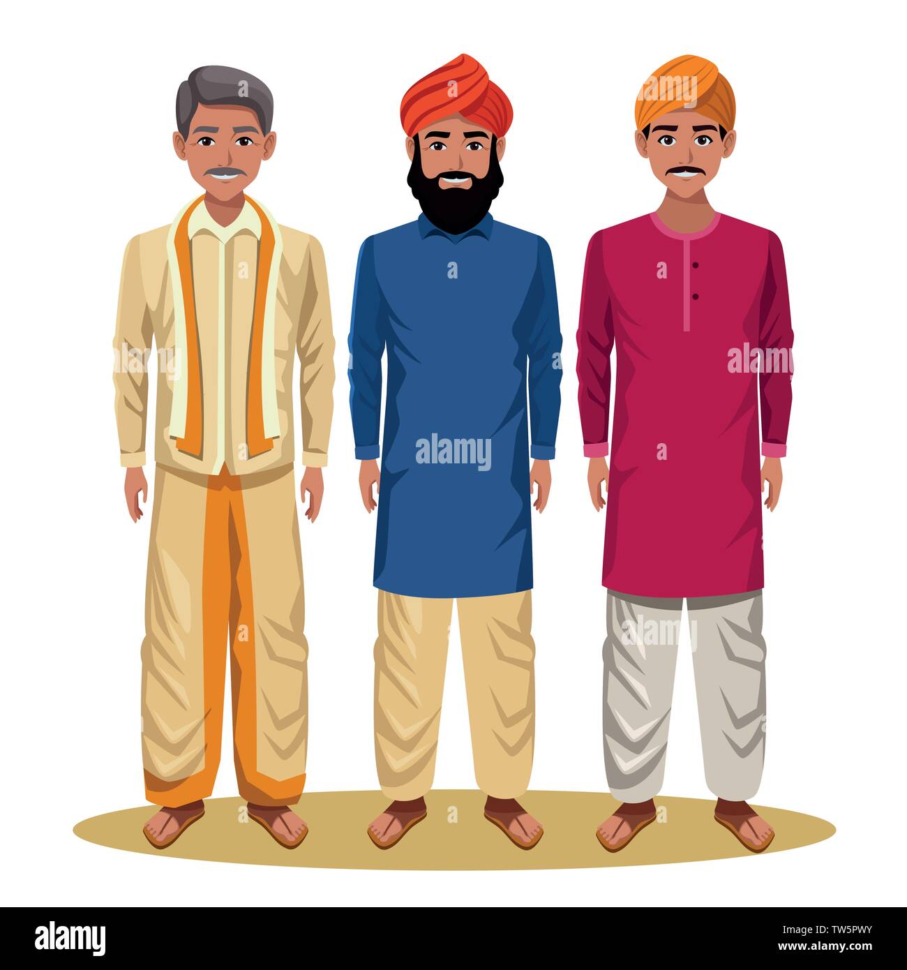 indian men avatar cartoon character Stock Vector Image & Art - Alamy