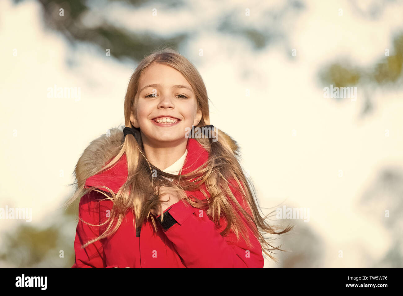 Fall Fashion Kid Girl Wear Coat For Fall Season Child Cheerful