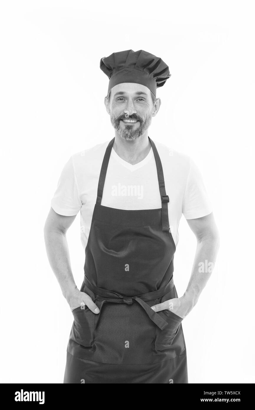 Old man wearing chef clothing hi-res stock photography and images - Alamy