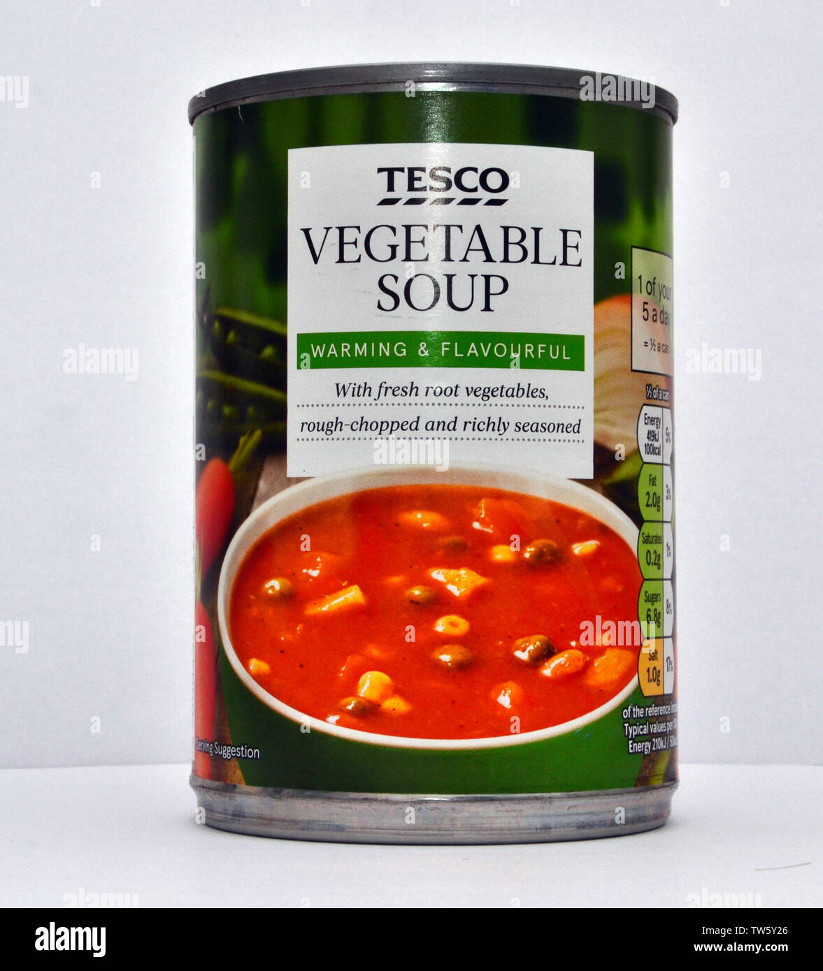 Tin of vegetable soup hires stock photography and images Alamy