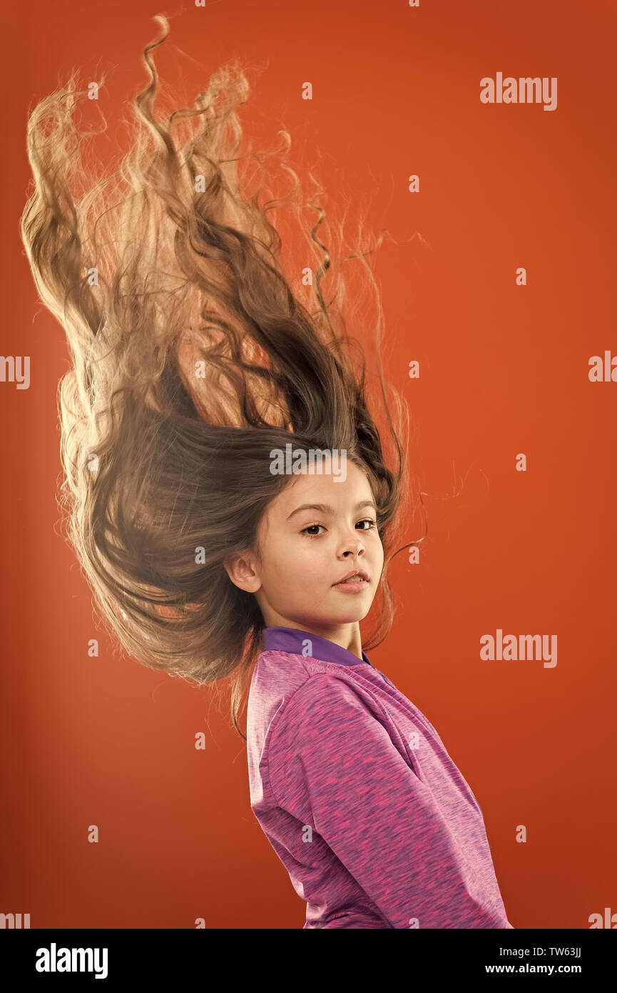 Teaching Child Healthy Hair Care Habits Kid Girl Long Healthy