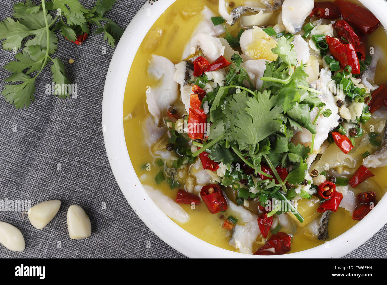 pickled cabbage fish Stock Photo Alamy