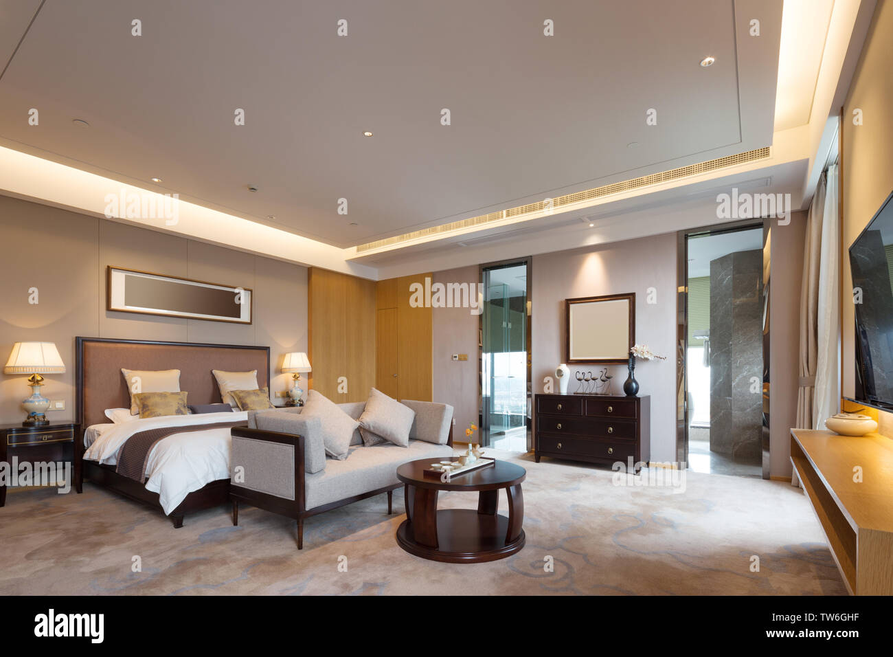 Interior of modern art Stock Photo - Alamy
