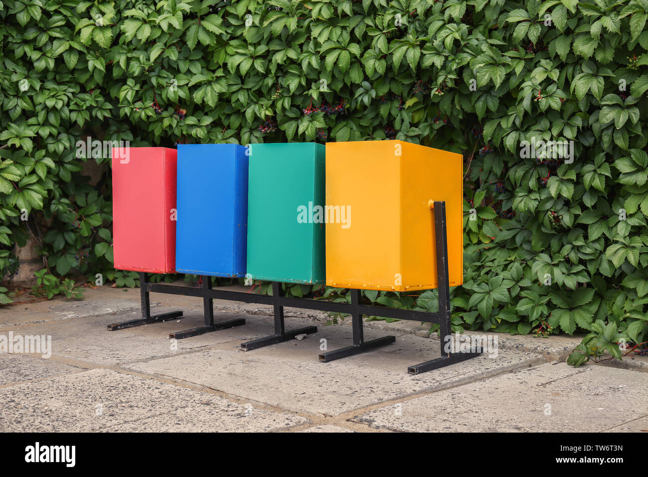 Types of public bins hi-res stock photography and images - Alamy