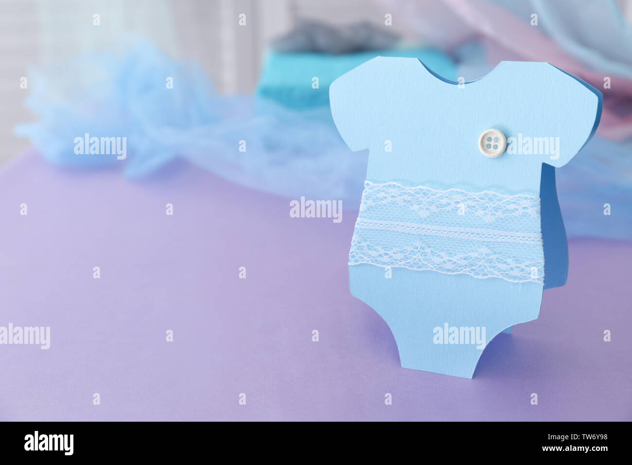 baby-shower-thank-you-card-on-table-stock-photo-alamy