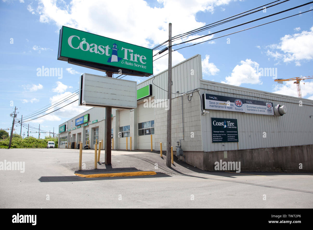 Dartmouth, Nova Scotia, Canada June 15, 2019 Side view of the Coast