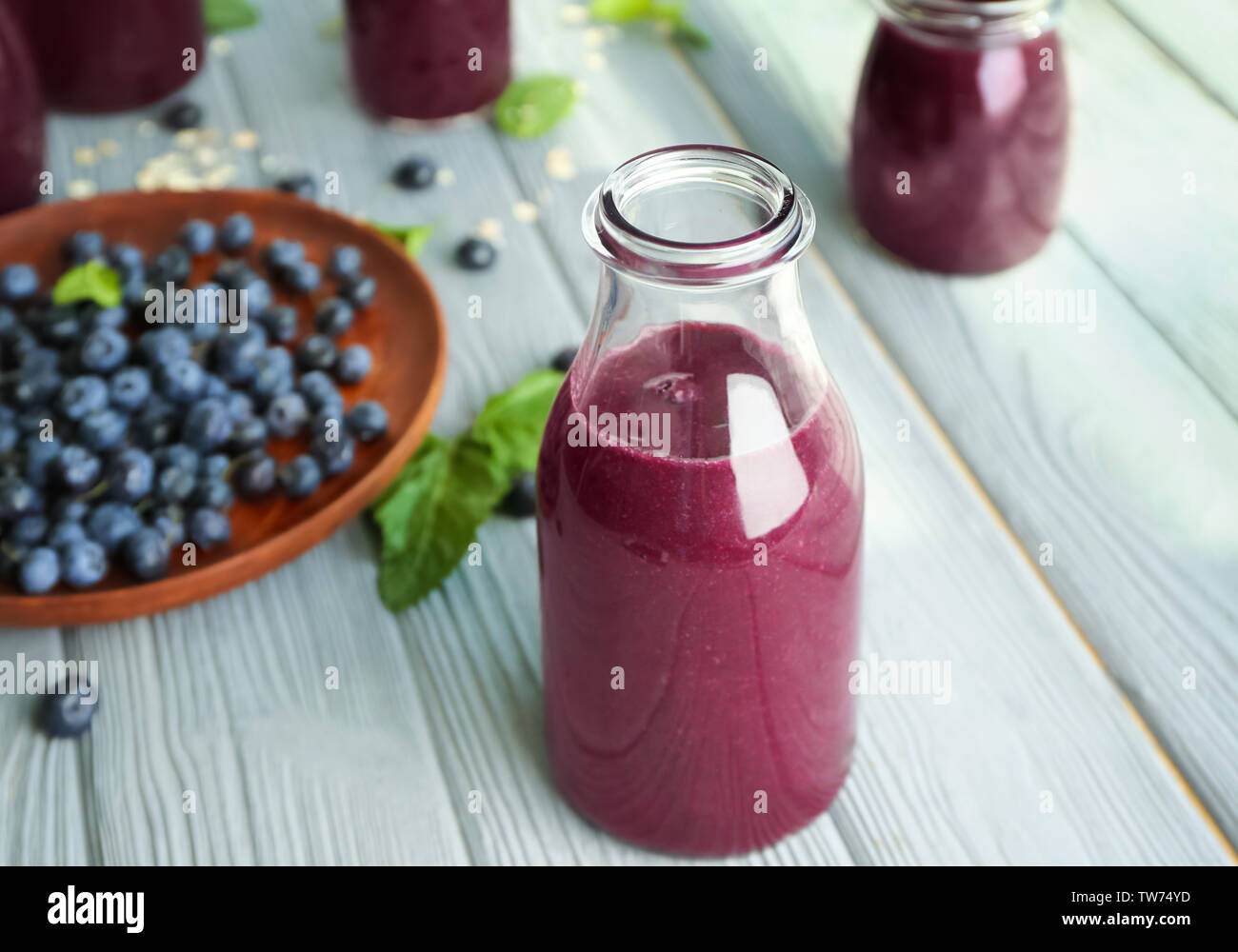 Acai berry juice bottle superfood hi-res stock photography and images - Alamy