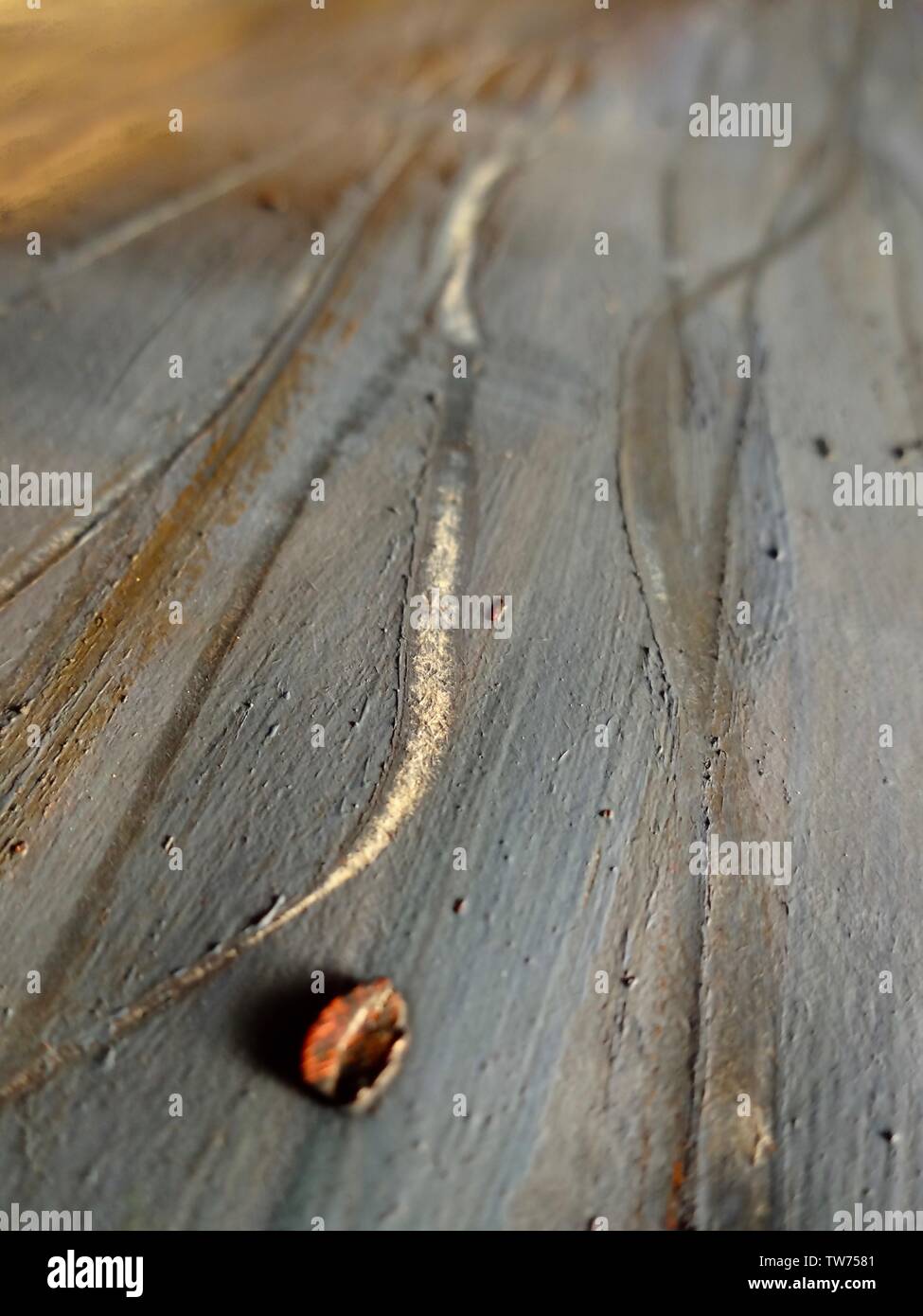 Light blue gold painting texture, creating flowing lines on the ...