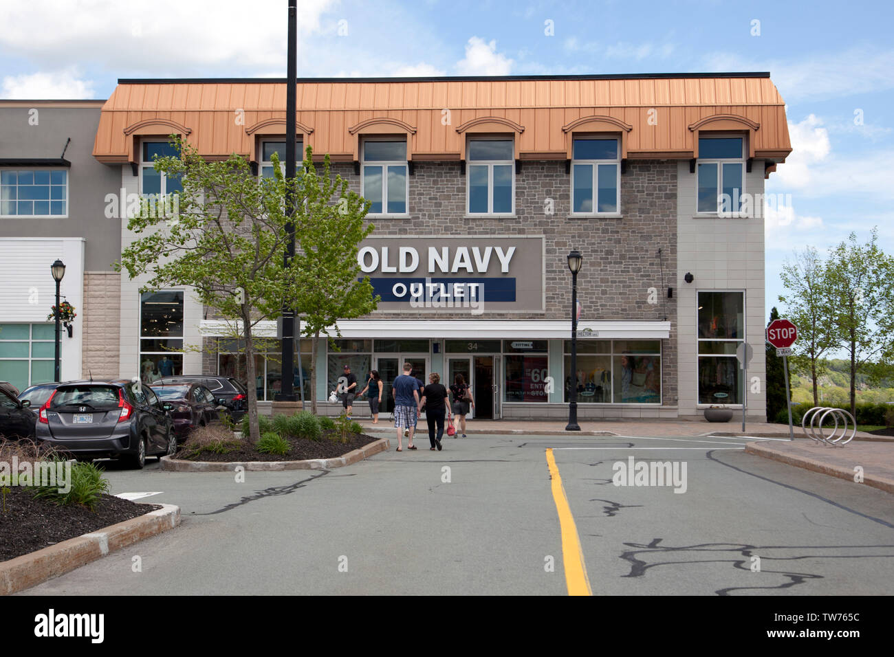 Dartmouth, Nova Scotia, Canada- June 15, 2019: Old Navy outlet in Dartmouth Crossing Stock Photo
