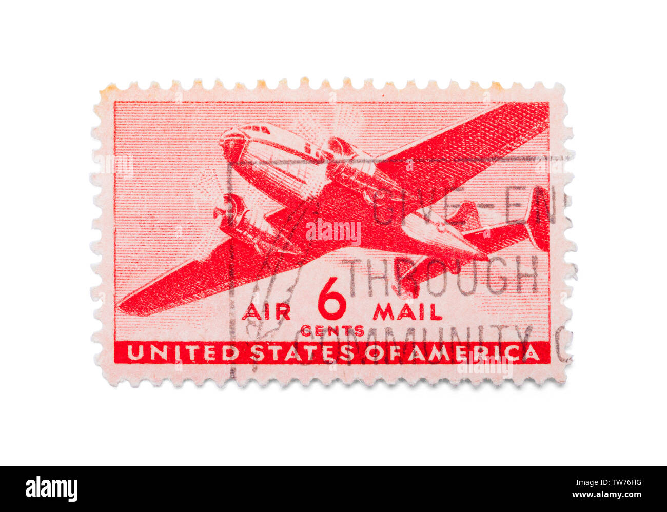 Cents united air mail postage hi res stock photography and images