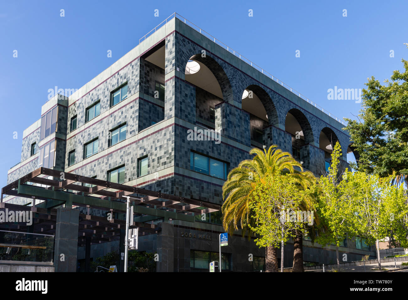 Engineering Building in the campus of UC Berkeley. California, USA. Stock Photo