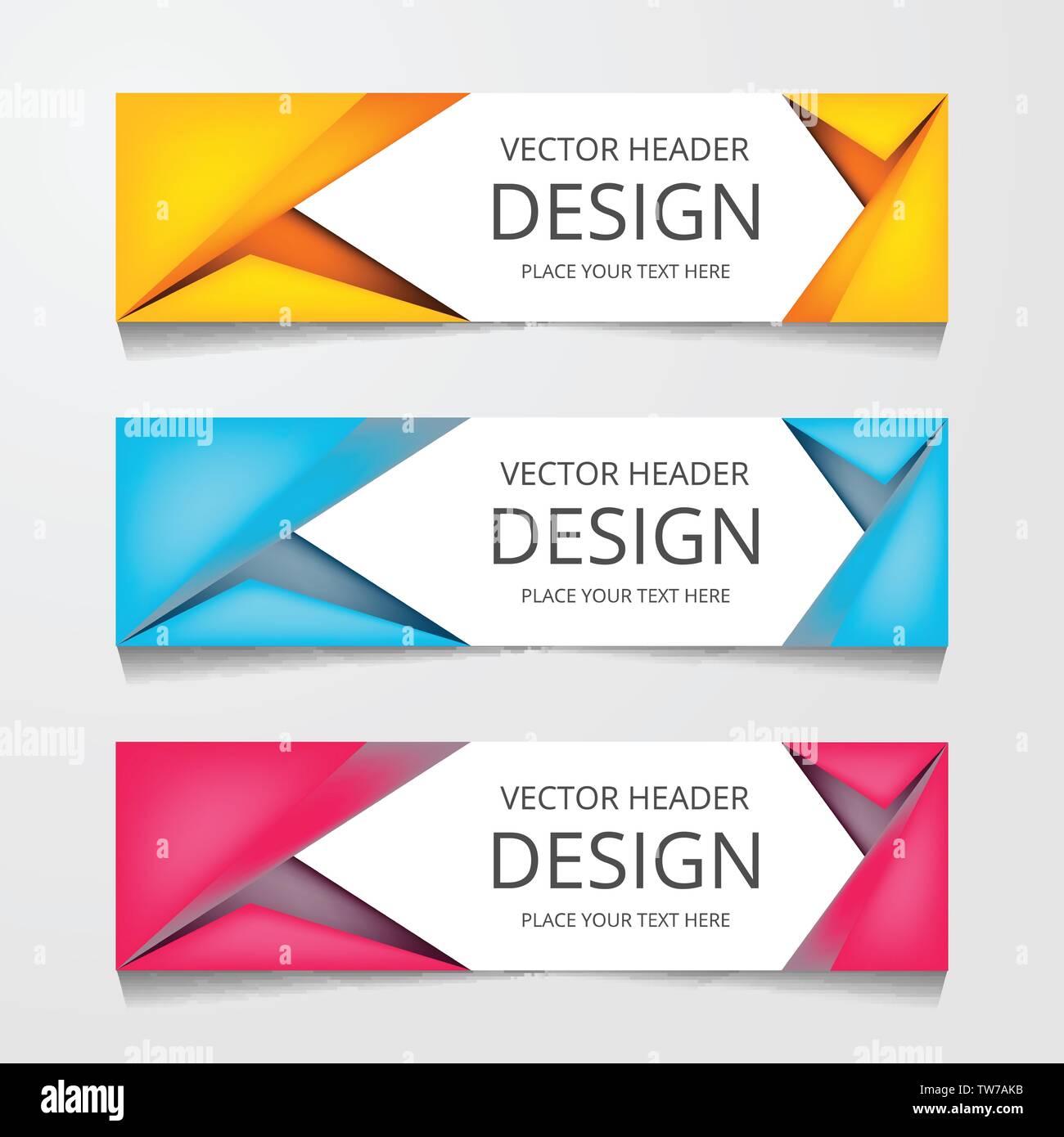 Abstract Web banner design background or header Templates Stock Vector  Image & Art - Alamy