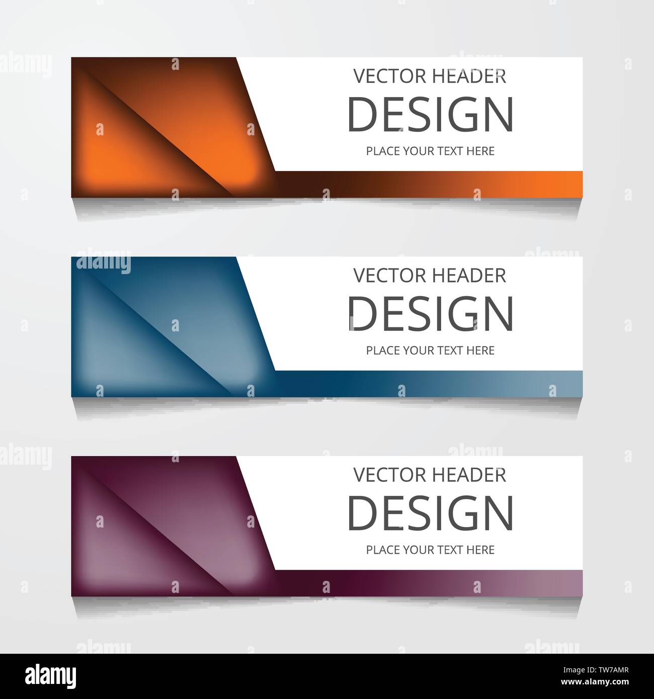 Header banner design templates hi-res stock photography and images - Alamy