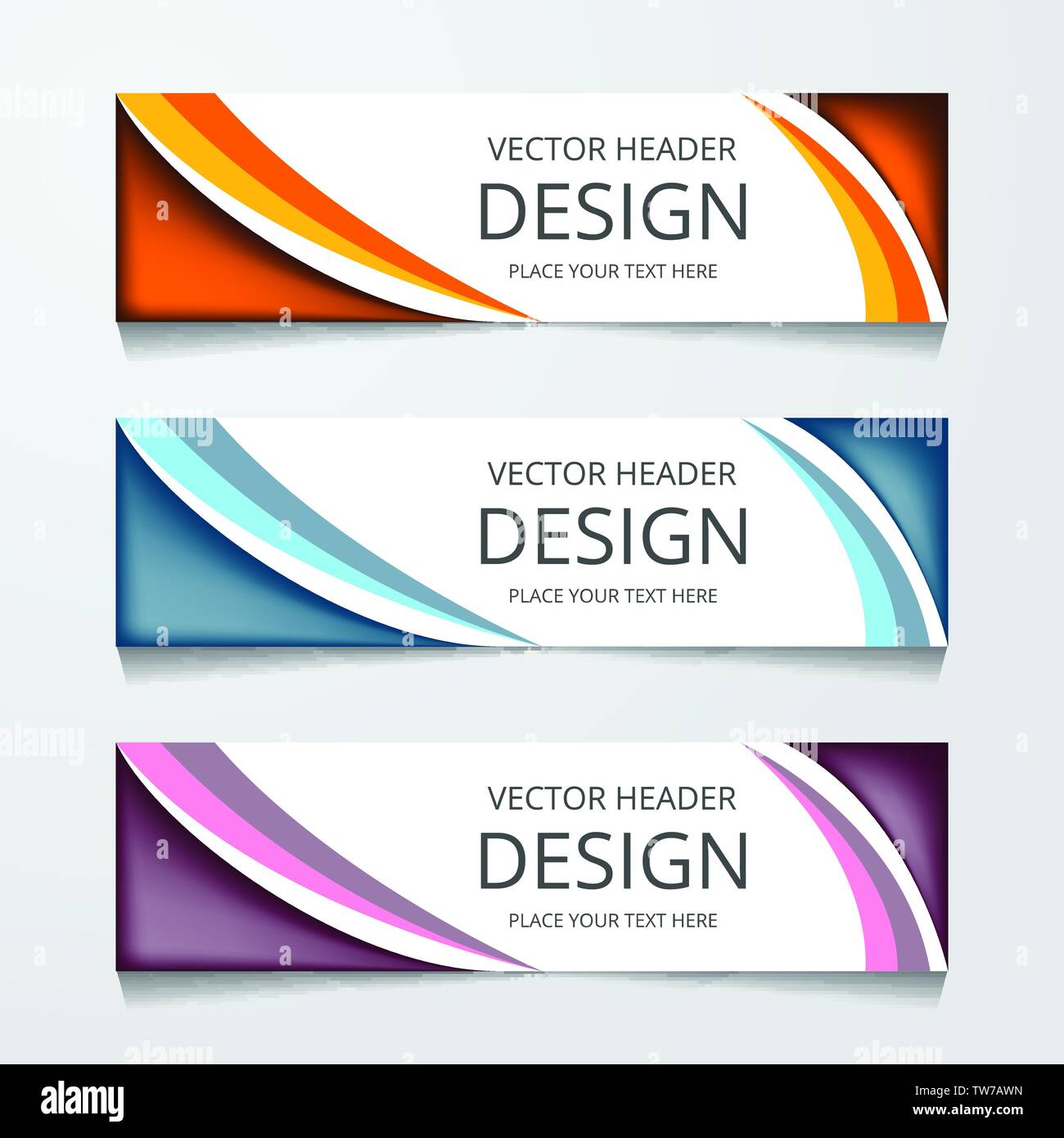 Abstract Web banner design background or header Templates Stock Vector  Image & Art - Alamy