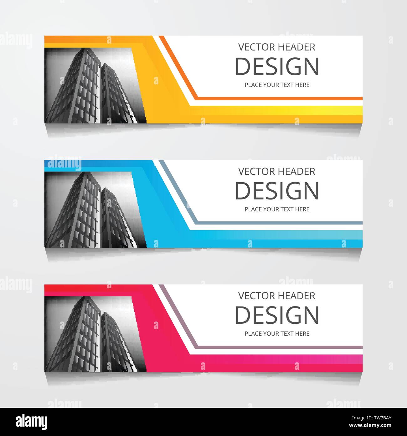 Abstract Web banner design background or header Templates Stock Vector  Image & Art - Alamy