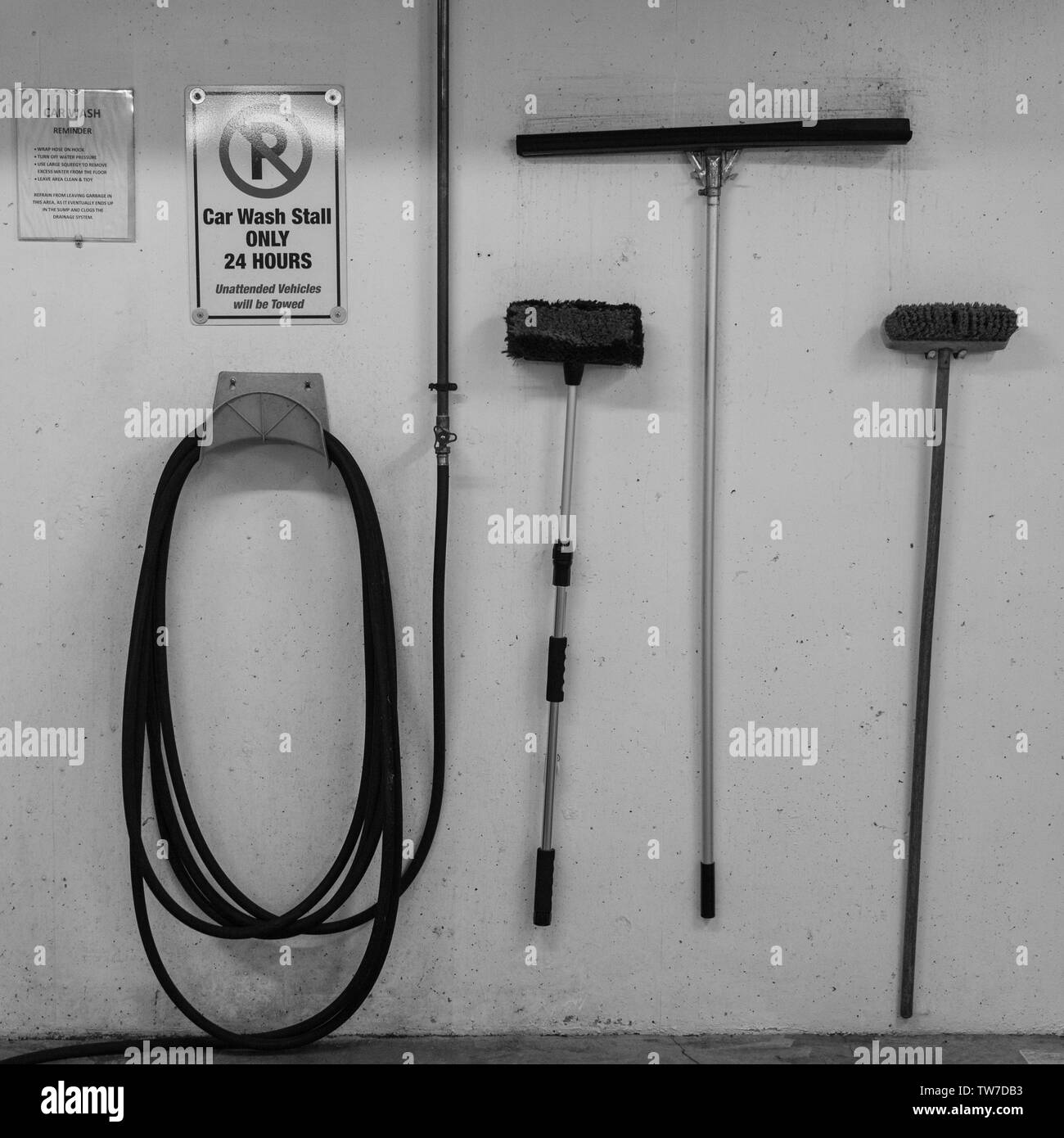 Car Wash Black And White Stock Photos Images Alamy
